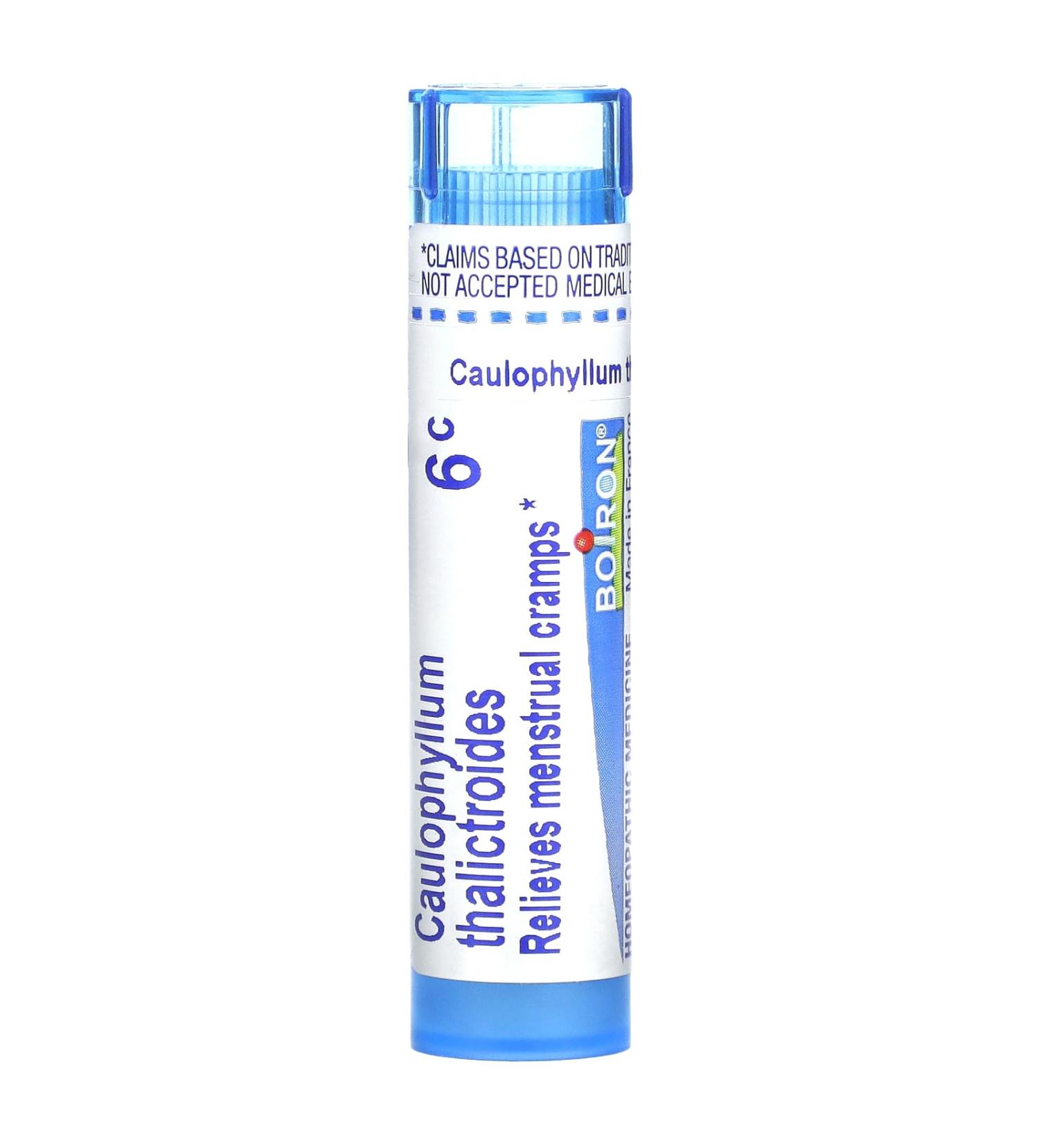 Caulophyllum Thalictroides 6C - Homeopathic Relief for Menstrual Cramps | 80 Pellets - Buy Online - Buy Online on GoSupps.com
