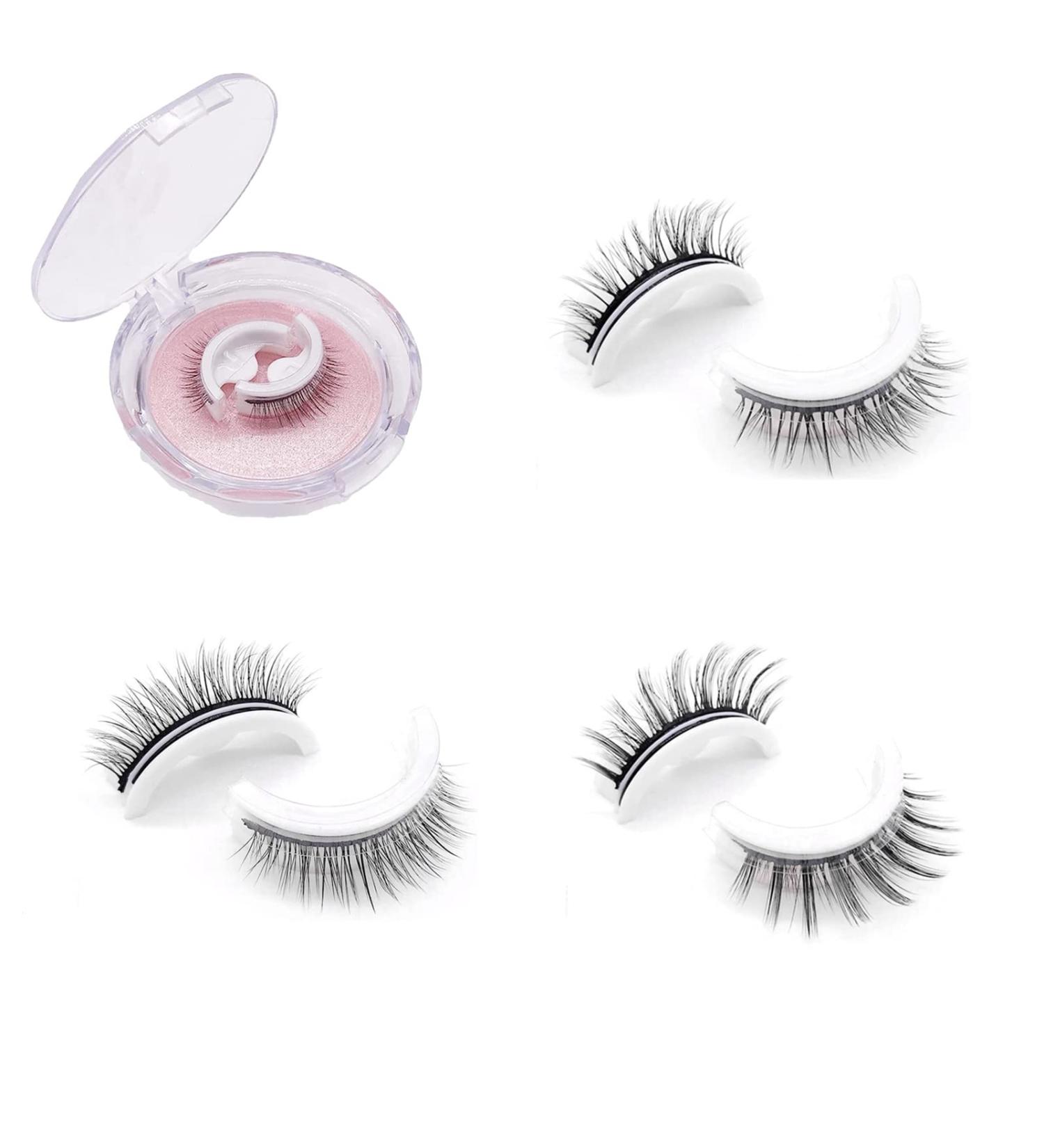 Glazy Boo False Eyelashes | Glazylash Reusable Adhesive Eyelashes | MacyMars Snap-On Lashes - 3pcs - Buy Online on GoSupps.com
