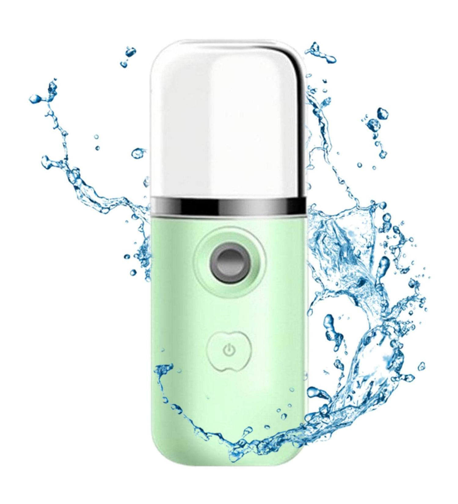 Pulv risateur brumisateur pulv risateur portable nano ionique - Pulv risateur facial pour les soins de la peau rafra chissant revitalisant et apaisant - Vapeur pour le visage pour un Aizuoni Vert - Buy Online on GoSupps.com