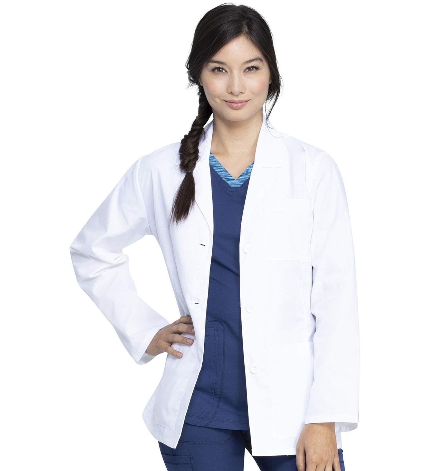 Dickies EDS Professional Women Lab Coat 28 | Style 84401 | Size Medium | White - Buy Online on GoSupps.com