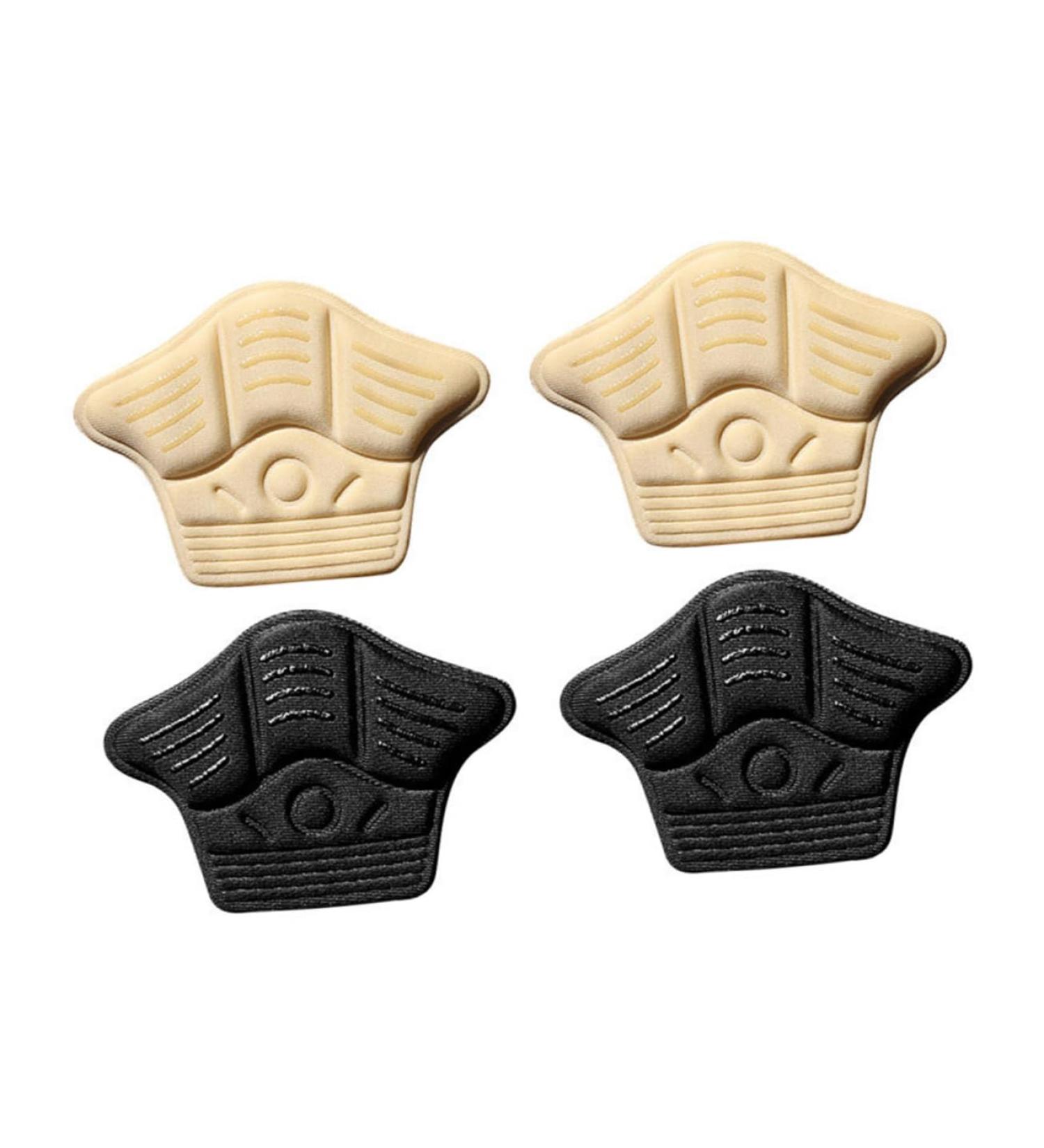 NOLITOY Anti Drop Heel Half Size Pads - Cushion Inserts for Women Sneaker Heel Cushions Insoles and Stickers - Assorted Colors - 10.3X7.4CM - Buy Online on GoSupps.com