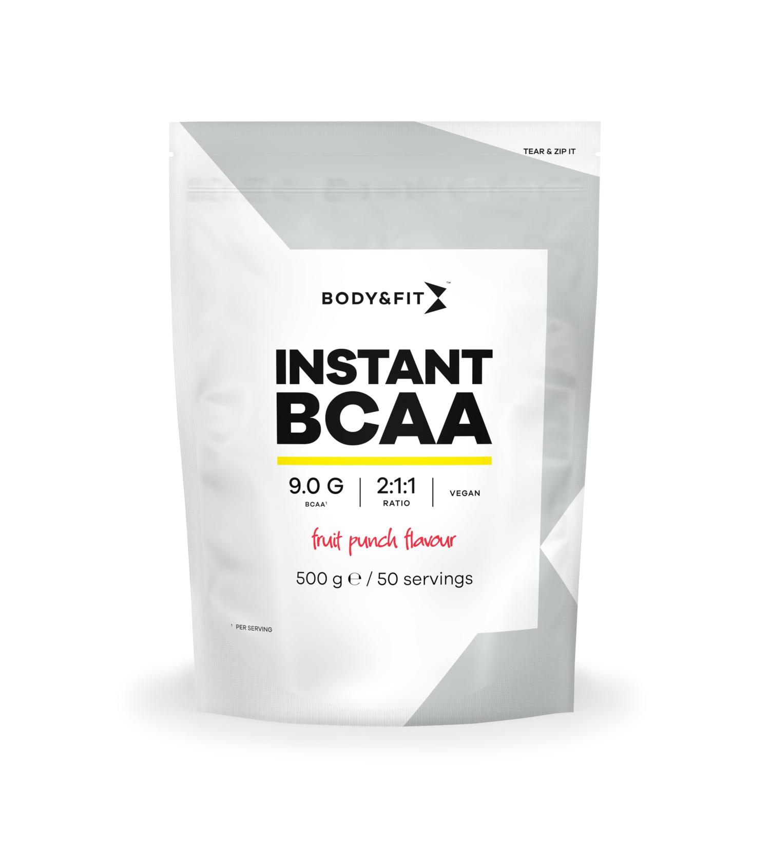 Body Fit Body & Fit Instant BCAA 500 gram Fruit Punch