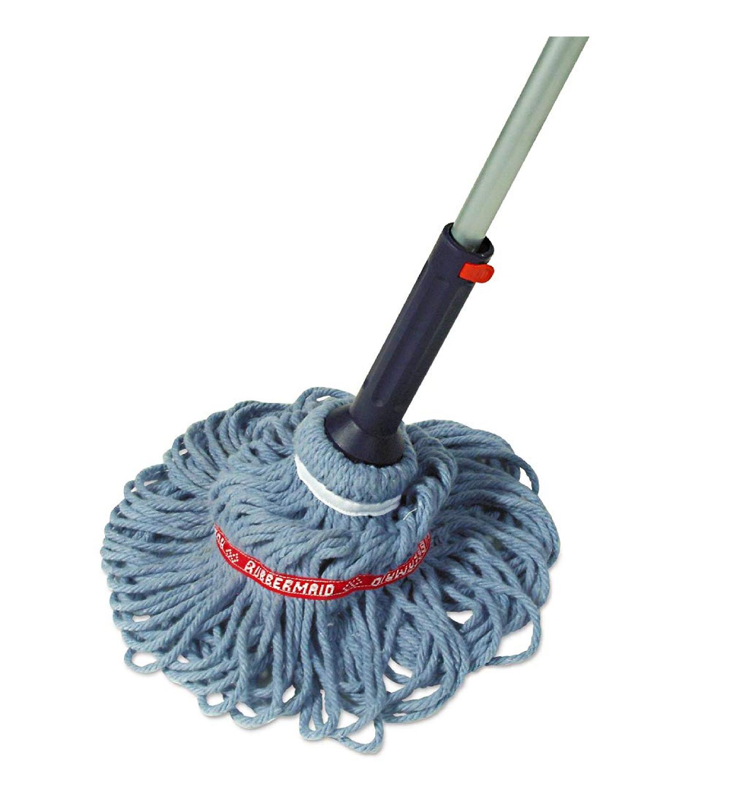 Rubbermaid Commercial Self-Wringing Twist Mop 54-Inch | Blended Yarn Head (1809375) - Buy Online on GoSupps.com