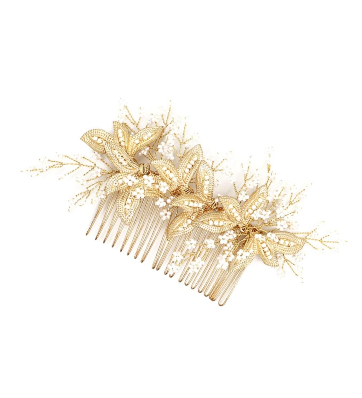Angoily Hair Comb Hair Accessories Hair Jewelry Pearl Bride - Buy Online on GoSupps.com