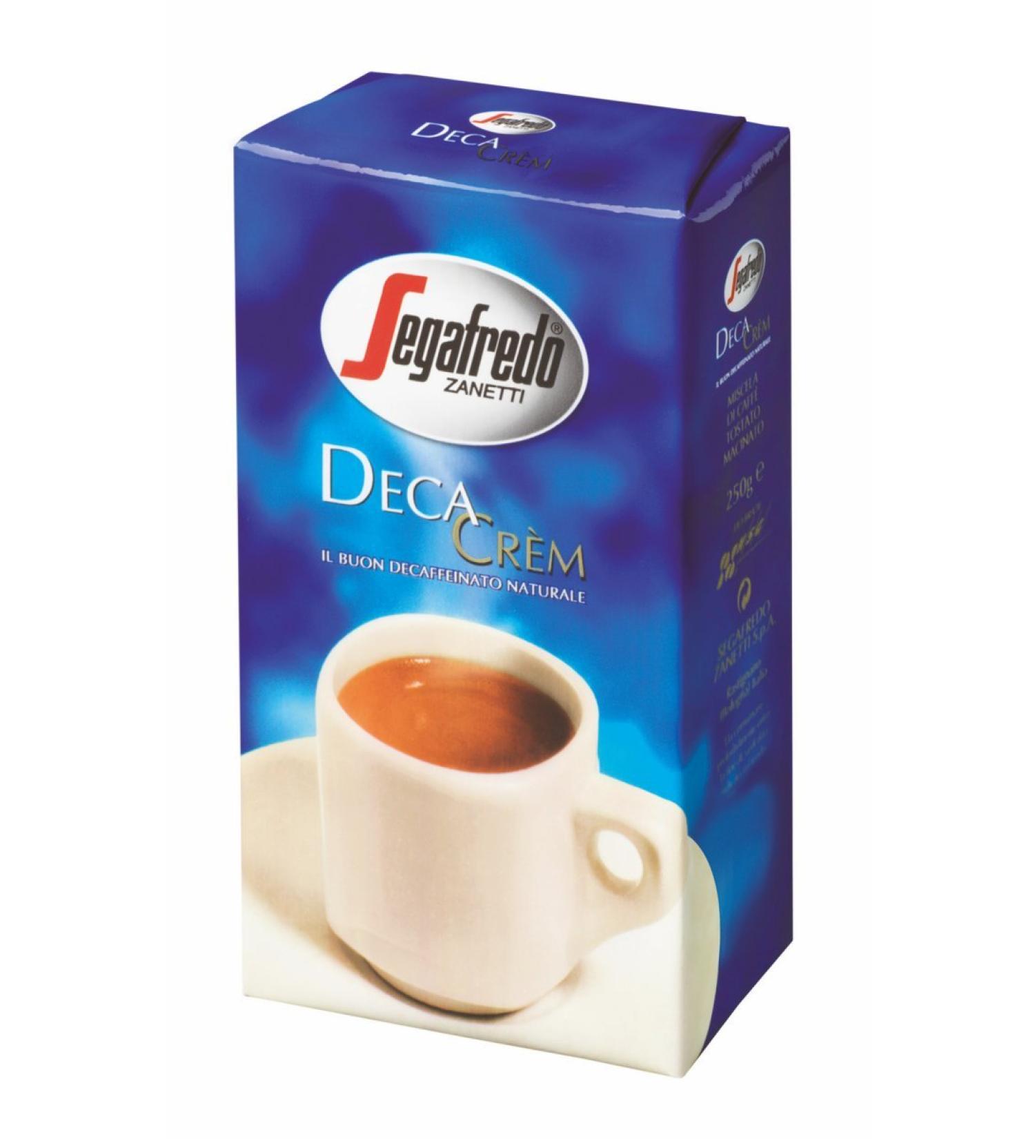 Segafredo Deca Crem Caf moulu d caf in 250 g