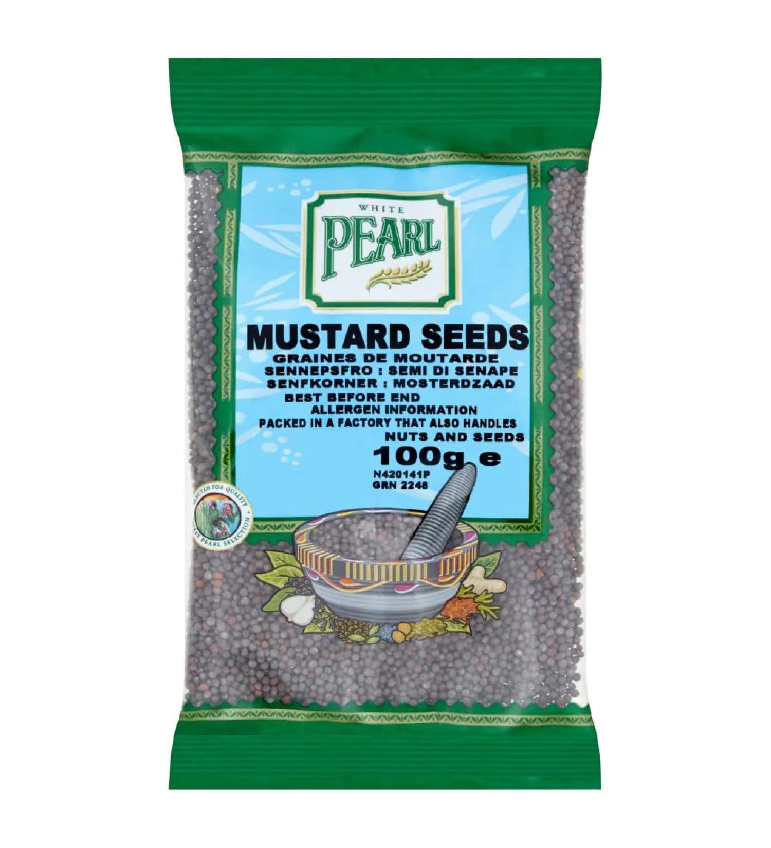 White Pearl Mustard Seeds 100g