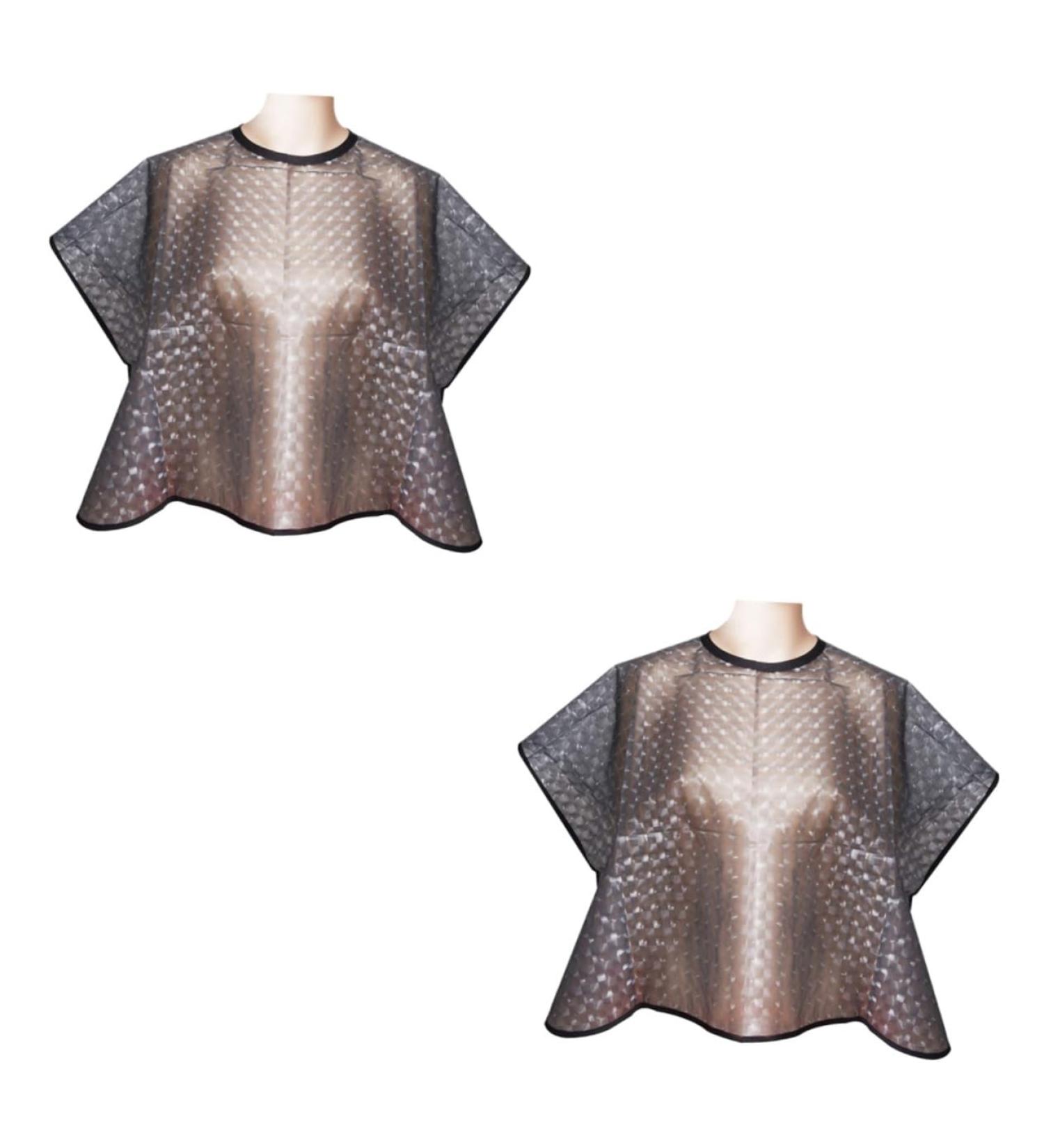 FOMIYES 2pcs shampoo for colored hair disposable aprons hair color shampoo hair stylist smock short hair 77*80cmx2pcs - Buy Online on GoSupps.com
