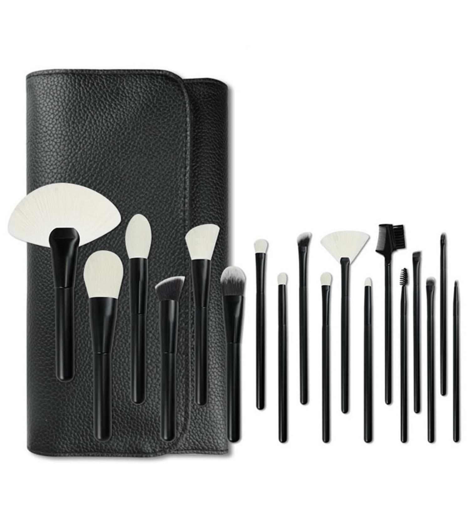 18 Makeup Brushes Set | Professional Eyeshadow Brushes for Makeup Artists | 18cm Quality & Precision - Buy Online on GoSupps.com
