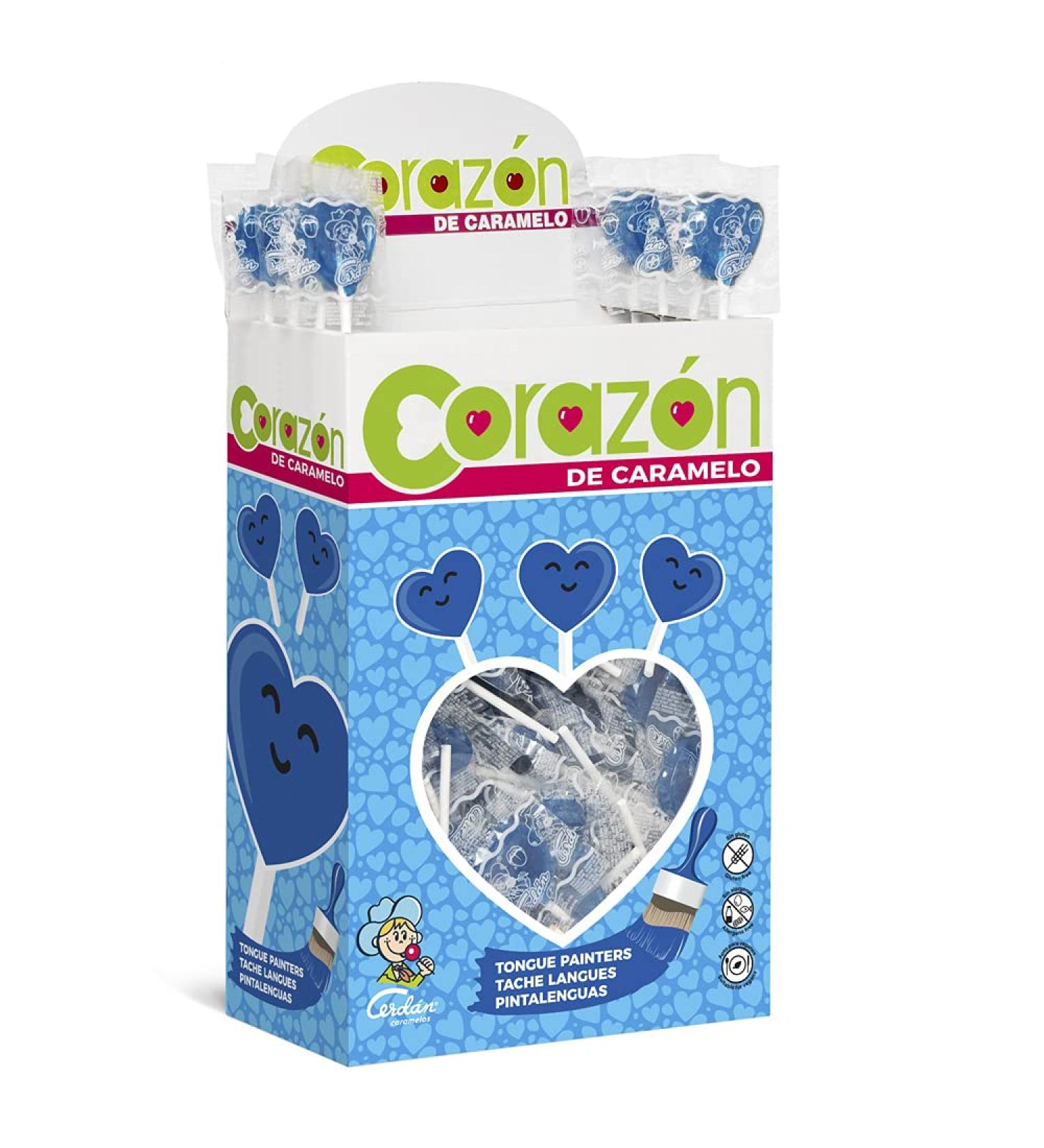 Raspberry flavored little heart lollipop x 200 pcs - Buy Online on GoSupps.com