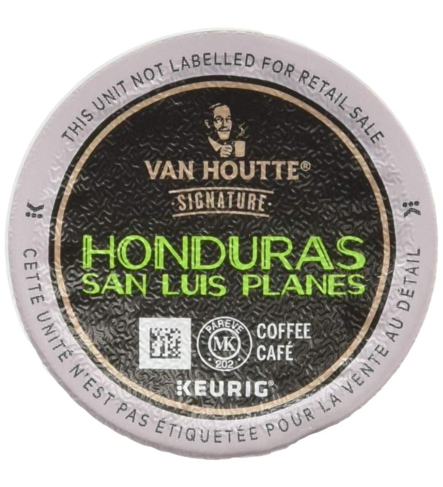 Van Houtte Honduras San Luis Planes K-Cup Coffee Pods 24 Count For Keurig Coffee Makers Honduras 1 Count (Pack of 24) - Buy Online on GoSupps.com