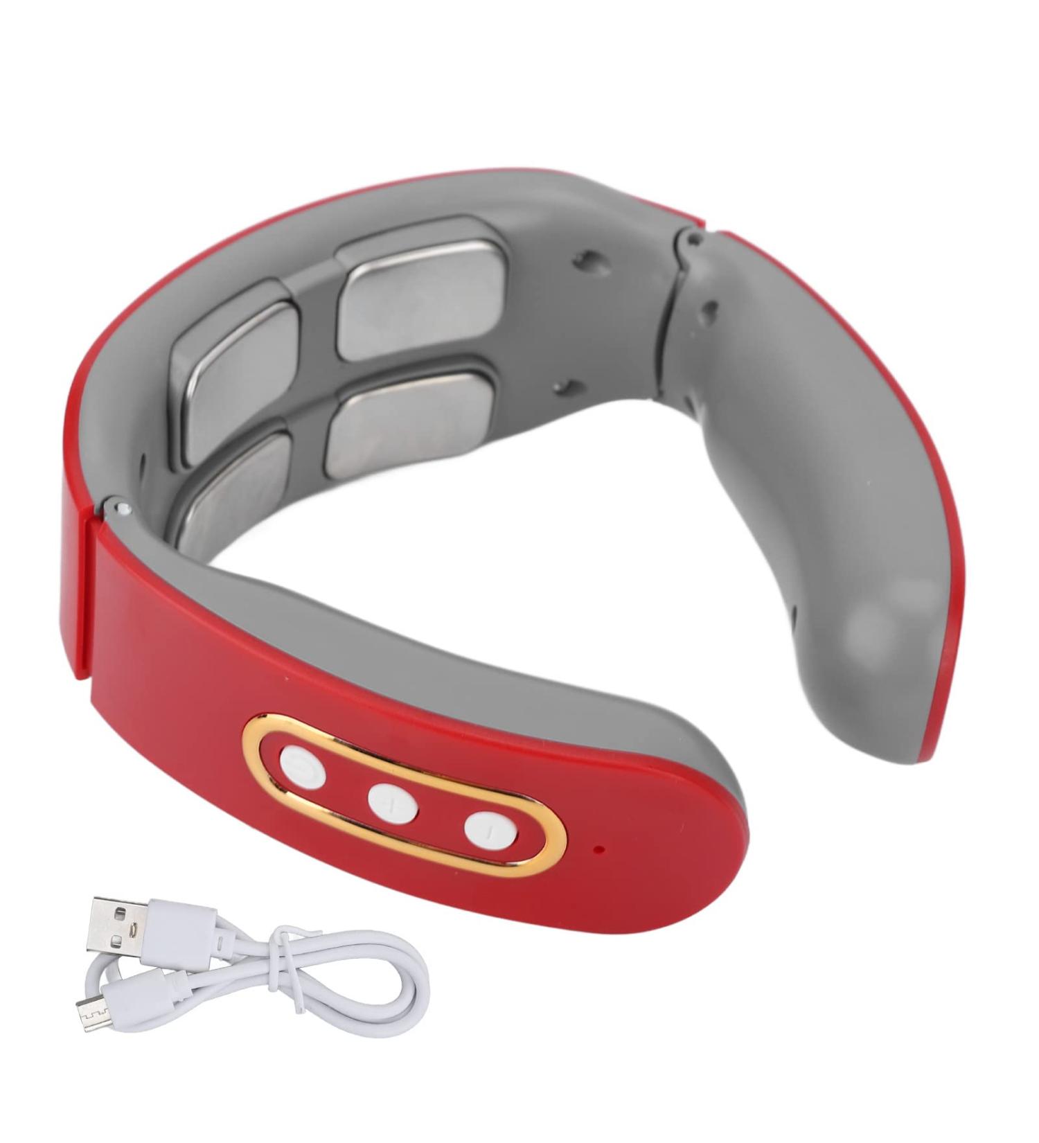 Neck Massager - 6 Modes & 9 Levels U-Shape Shoulder Relief for Cervical Vertebra | Shop Internationally! - Buy Online on GoSupps.com