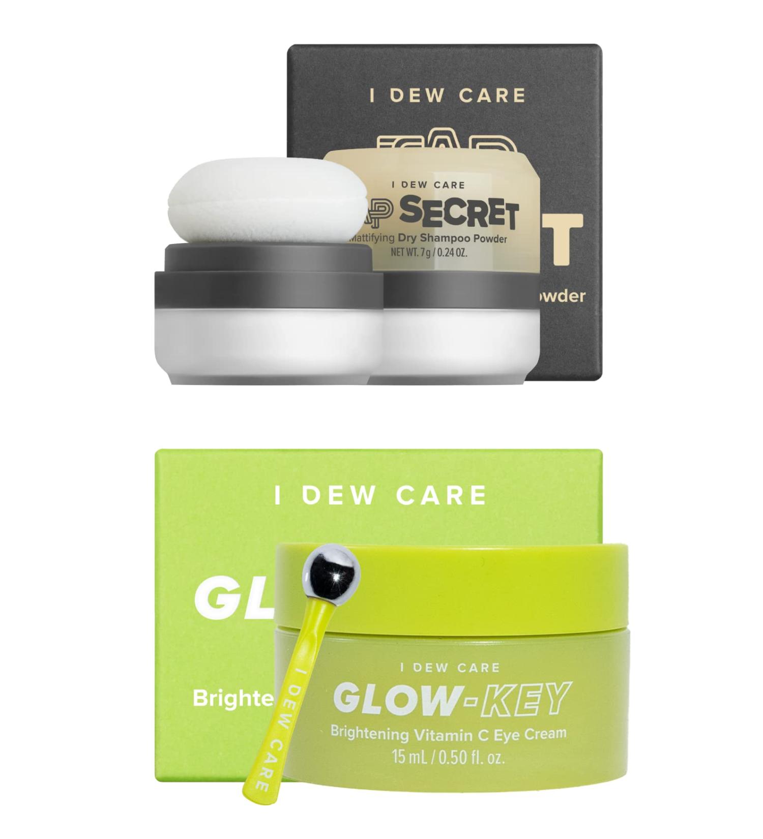 I DEW CARE Glow-Key Eye Cream + Tap Secret Dry Shampoo Bundle - 0.50 Fl Oz + 0.27 Oz - Buy Online on GoSupps.com
