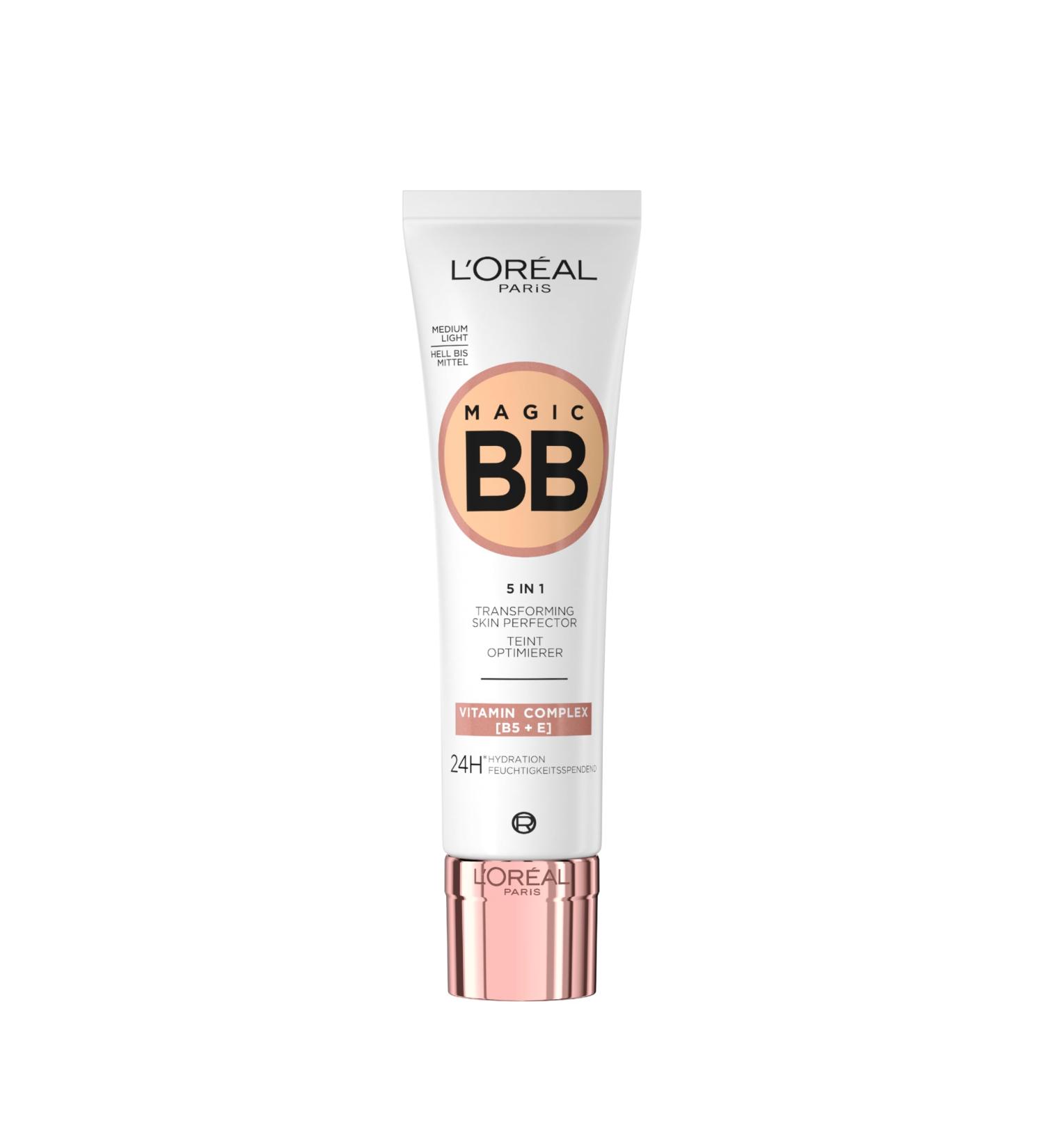 L'Or al Paris BB C'est Magic Hell to Medium Blemish Balm Cream (BB Cream) for a natural-looking complexion moisturizing 30ml 03 Medium Light 30 ml (Pack of 1) - Buy Online on GoSupps.com