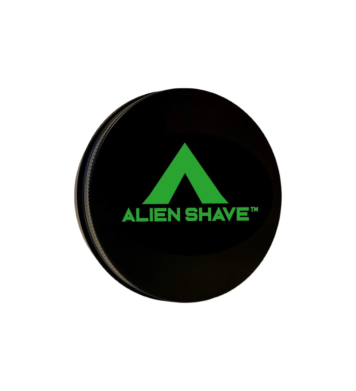 Alien Shave Premium Shaving Soap for Men - Solar Lime 4 Oz (1-Pack) | Coconut Oil & Glycerin Infused - Buy Online on GoSupps.com