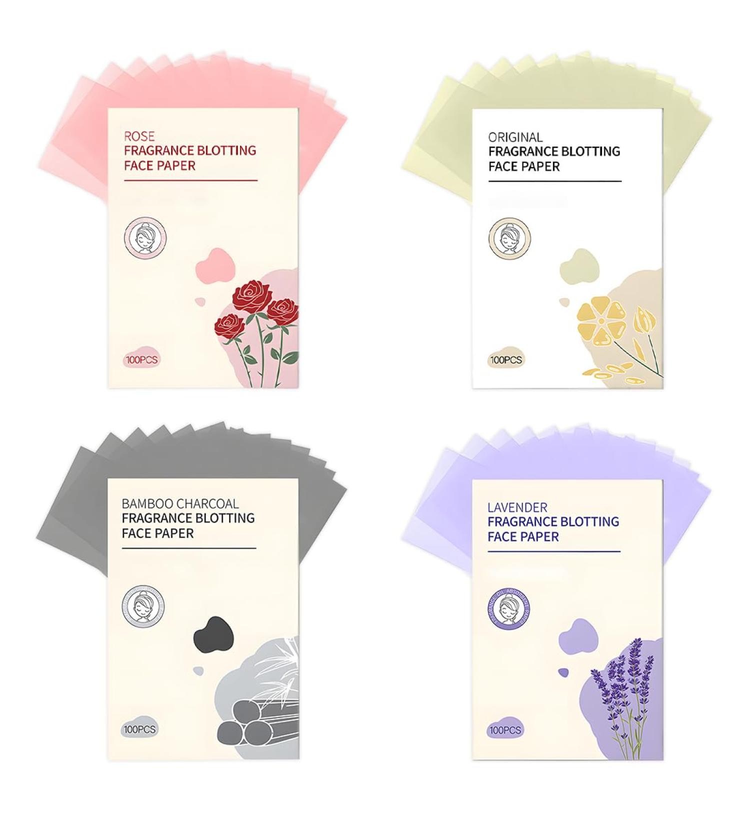 XBFOCNH 400 Pieces Oil Absorbing Paper Facial Sebum Absorbing Wipes Oil Blotting Paper Set Mint & Lavender Oil Absorbing Film Sheets for Oily Skin Care - Buy Online on GoSupps.com