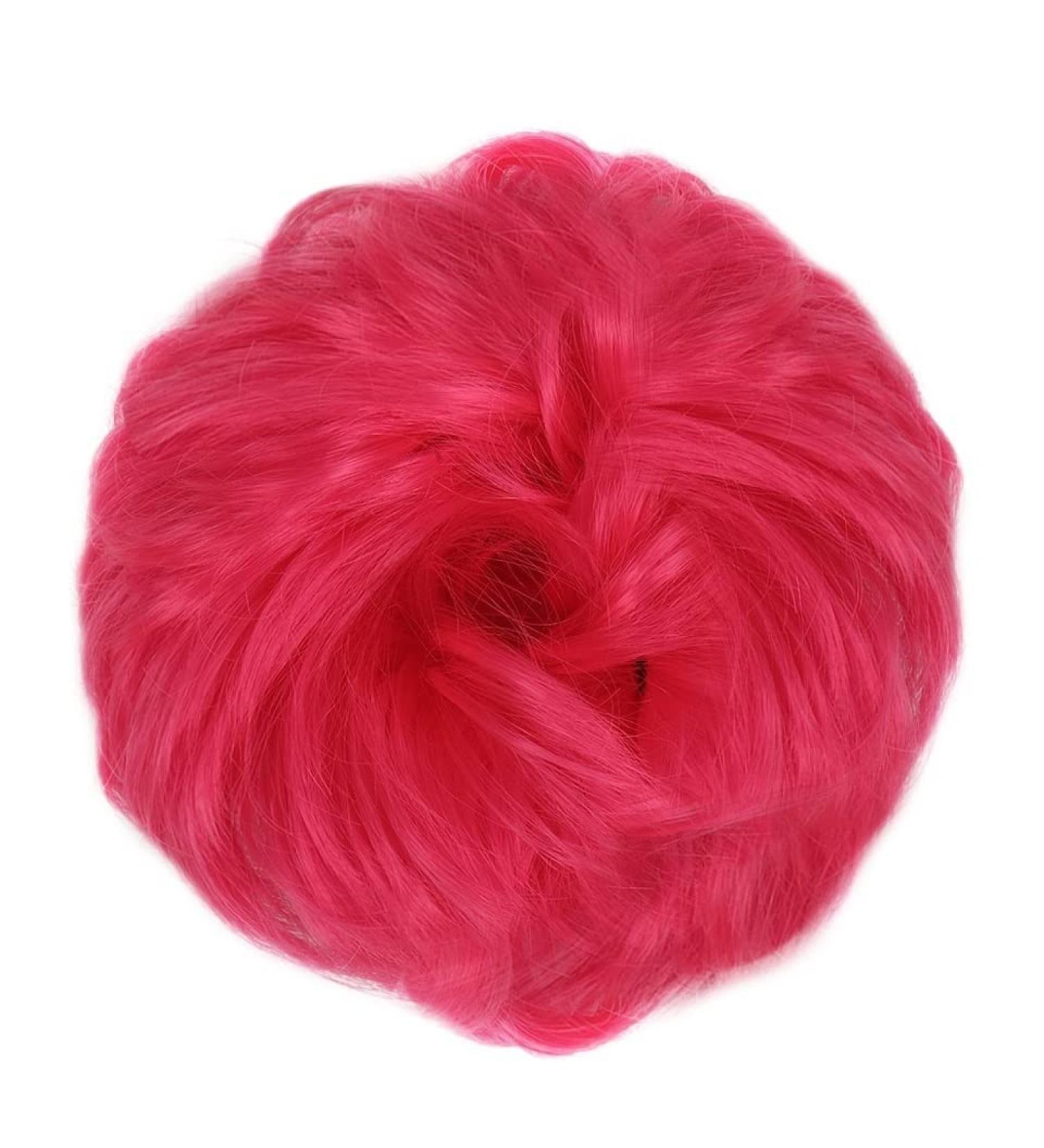 Messy Bun Hair Piece for Women Donut Hair Bun Scrunchie for Women Girls Curly Wave Synthetic Chignon Hairpiece with Rubber Band Messy Bun Hair Pieces Extensions Fake Hair Accessories for Women Girl 8C - Buy Online on GoSupps.com