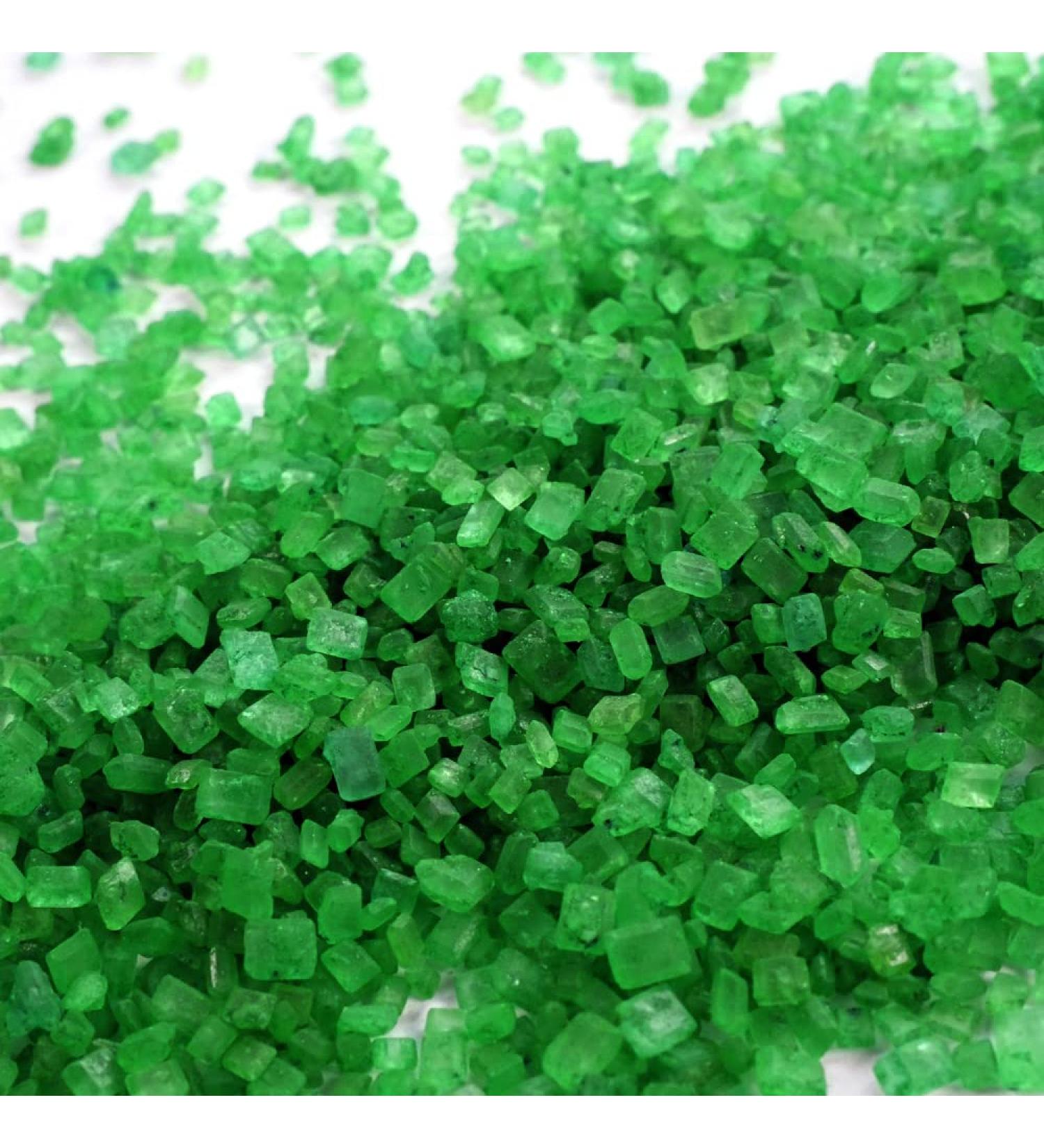 Streuselheld Crystal Green Sprinkles - 40g for Cake & Cookie Decoration | International Shipping - Buy Online on GoSupps.com