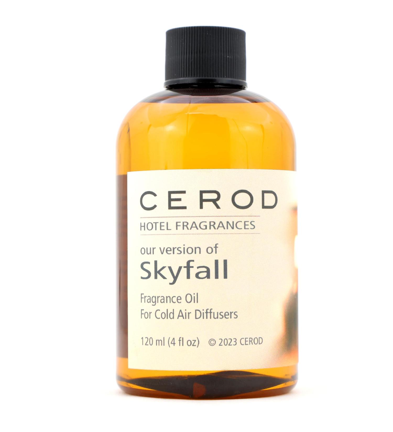 Cerod Skyfall Fragrance Oil - Luxury Hotel Inspired Aromatherapy for Cold Air Diffusers - Orange Blossom Green Melon Jasmine & Fresh Ocean - 120mL - International Shipping Available - Buy Online on GoSupps.com