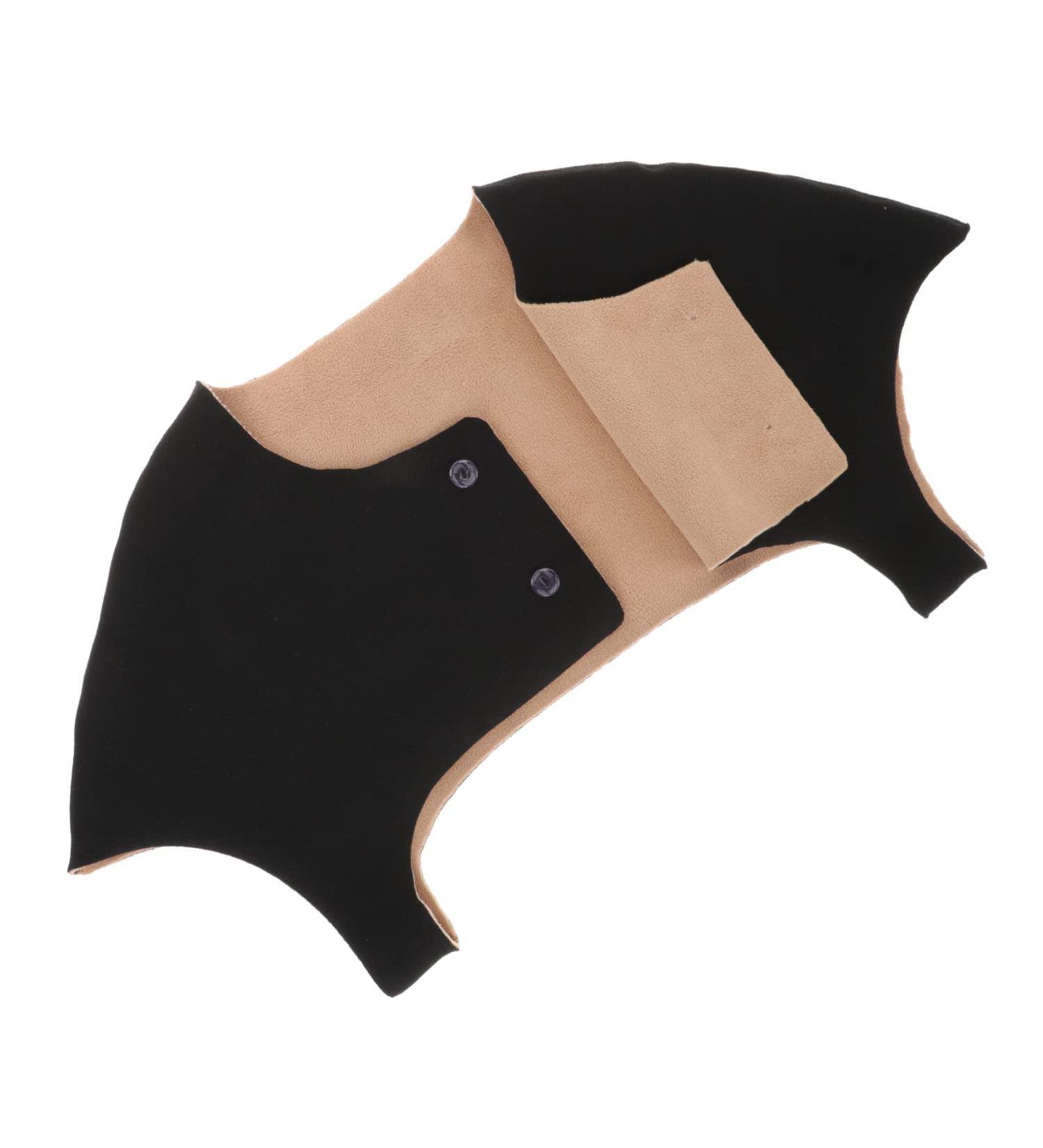 FOMIYES Warm Shoulder Vest - Shoulder Warmer & Stabilizer for Women | Cold Protection & Support | Velvet Brace 60x34cm Black - Buy Online on GoSupps.com