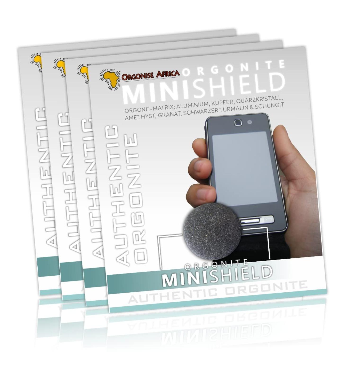 Orgonite Mini Shield (4-pack) for mobile laptop PC & WLAN