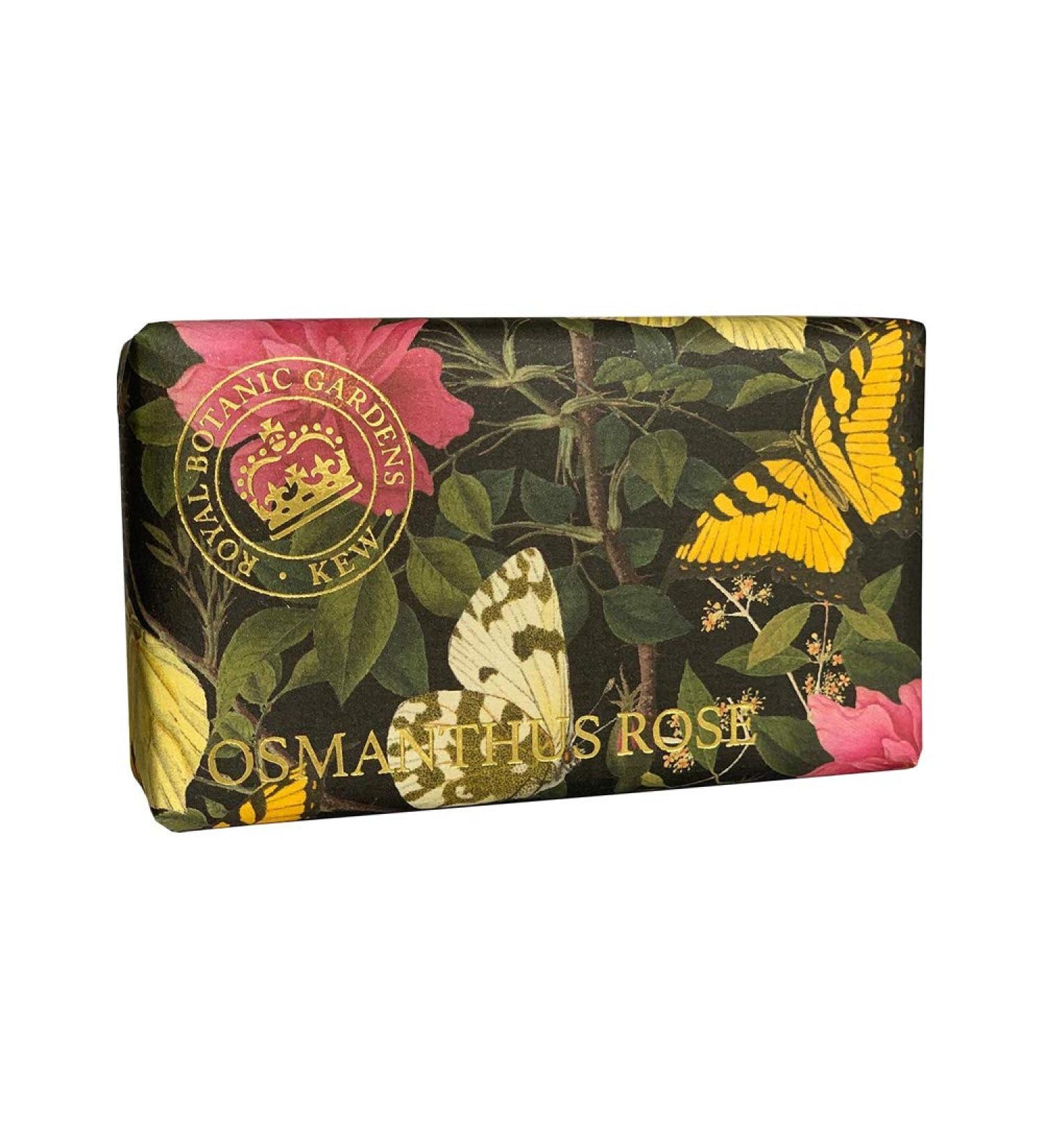 Royal Botanical Gardens Kew Osmanthus Rose Luxury Shea Butter Soap 240g Osmanthus Rose 240 g (Pack of 1)
