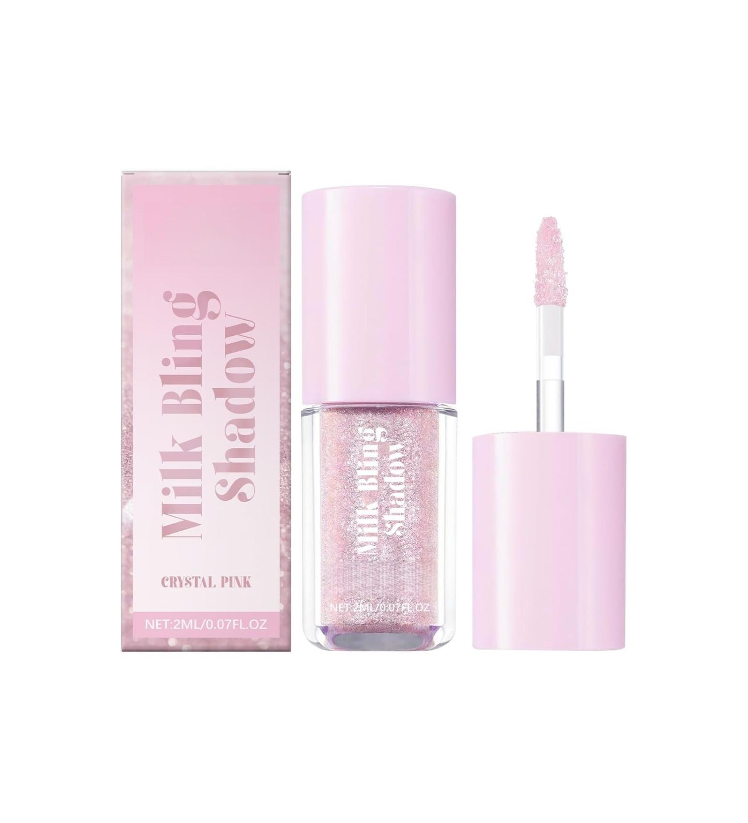  G n rique Long-lasting high-adherence glittery liquid eyeshadow with a precise finish and shimmering effect 2ml Crystal Pink - Buy Online on GoSupps.com