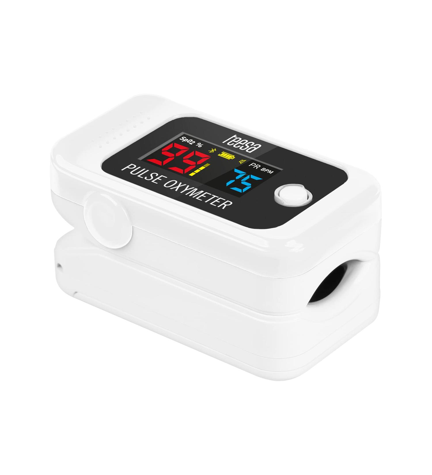 Buy Finger Pulse Oximeter BT PX70 Teesa TSA8071 - Accurate Saturation & Heart Rate Measurement with Bluetooth | Fast International Shipping - Buy Online on GoSupps.com