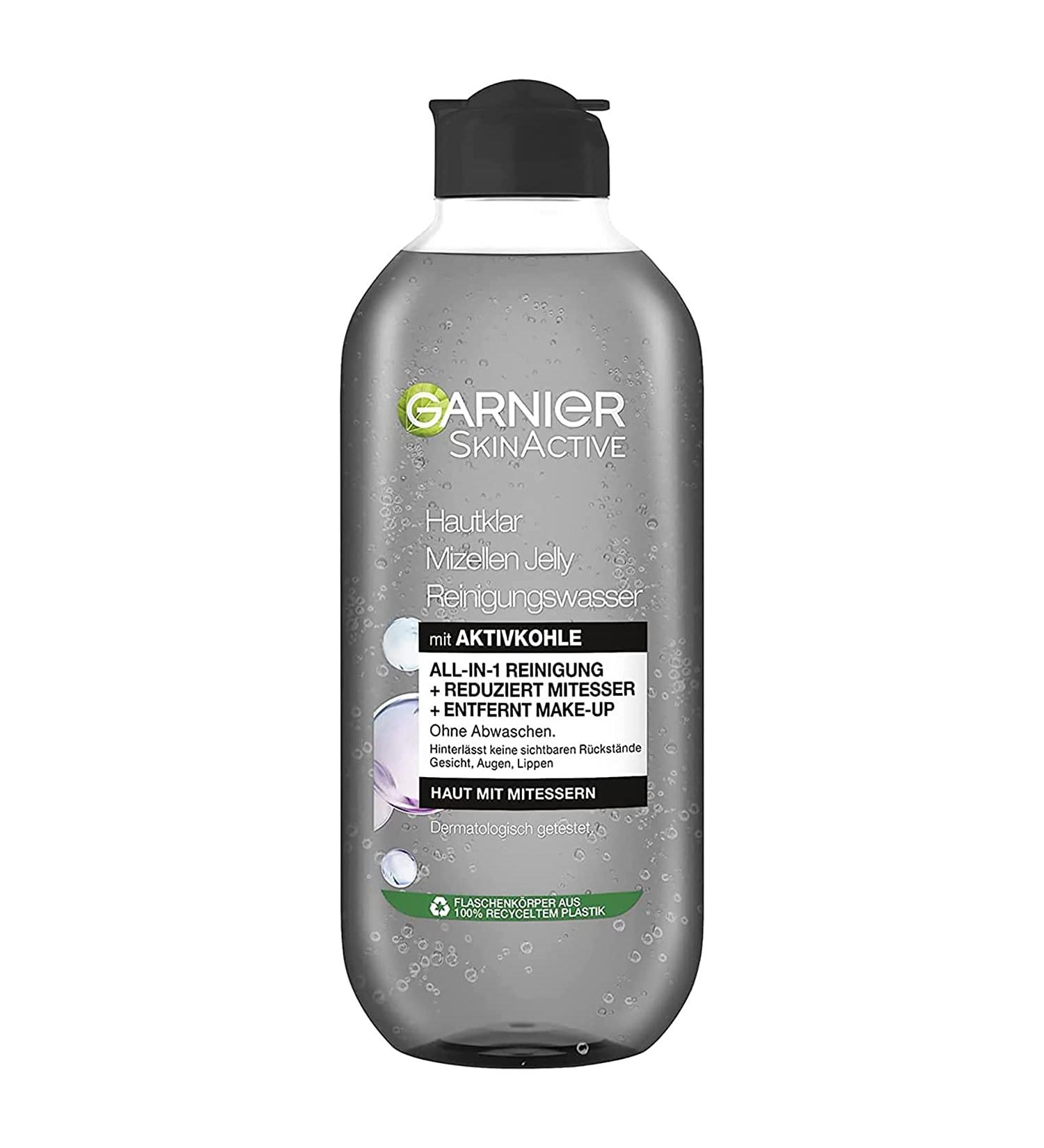 Garnier Micelle Cleansing Water 400ml - Gentle Makeup Remover & Facial Toner for Skin Clarity | International Shipping - Buy Online on GoSupps.com