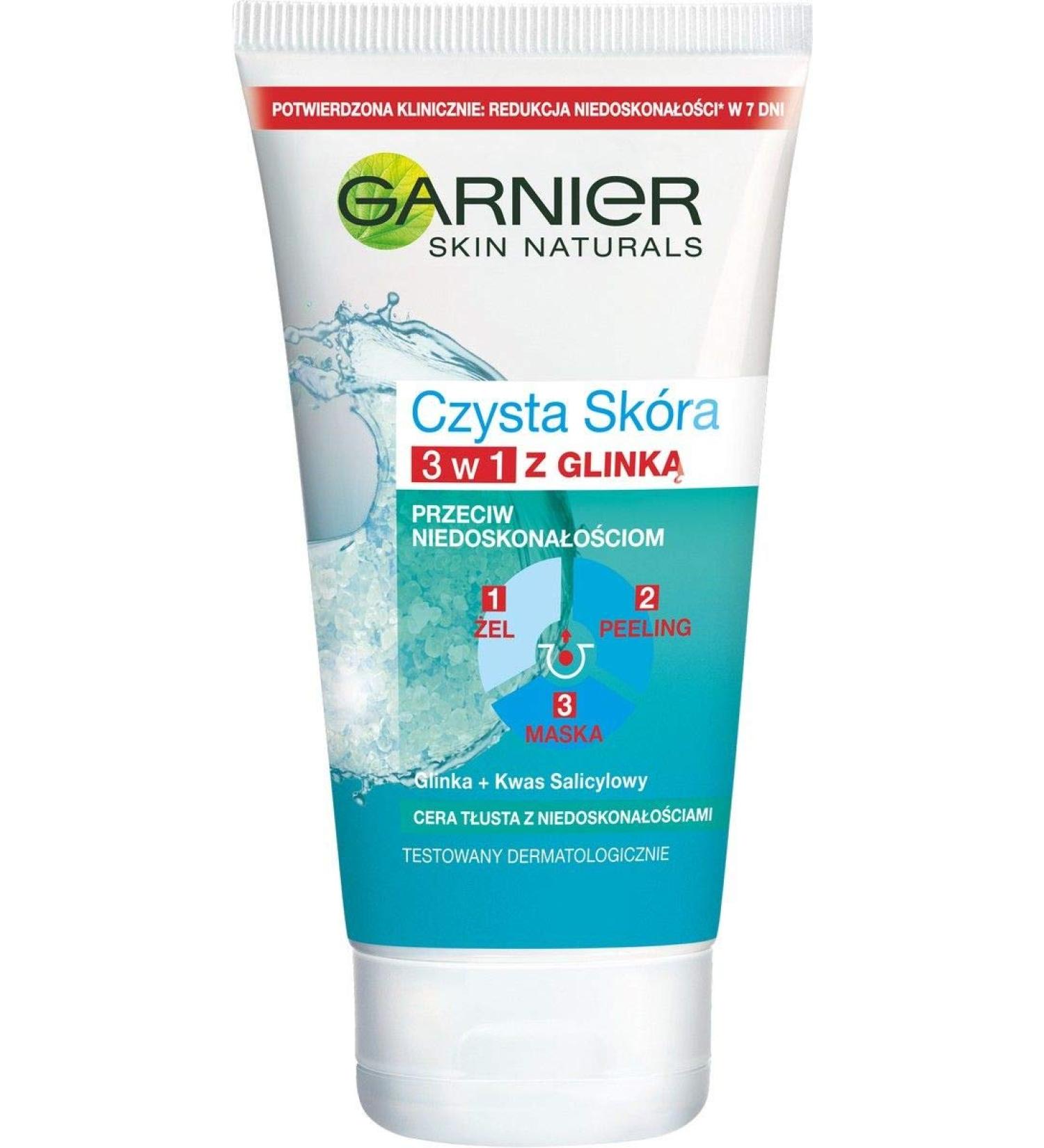 Garnier CZYSTA SK & LRA ELO 3W1 Do Twarzy 150 ml - Urokliwy Prezent wi ?teczny | Darmowa Wysy ka Mi dzynarodowa - Buy Online on GoSupps.com
