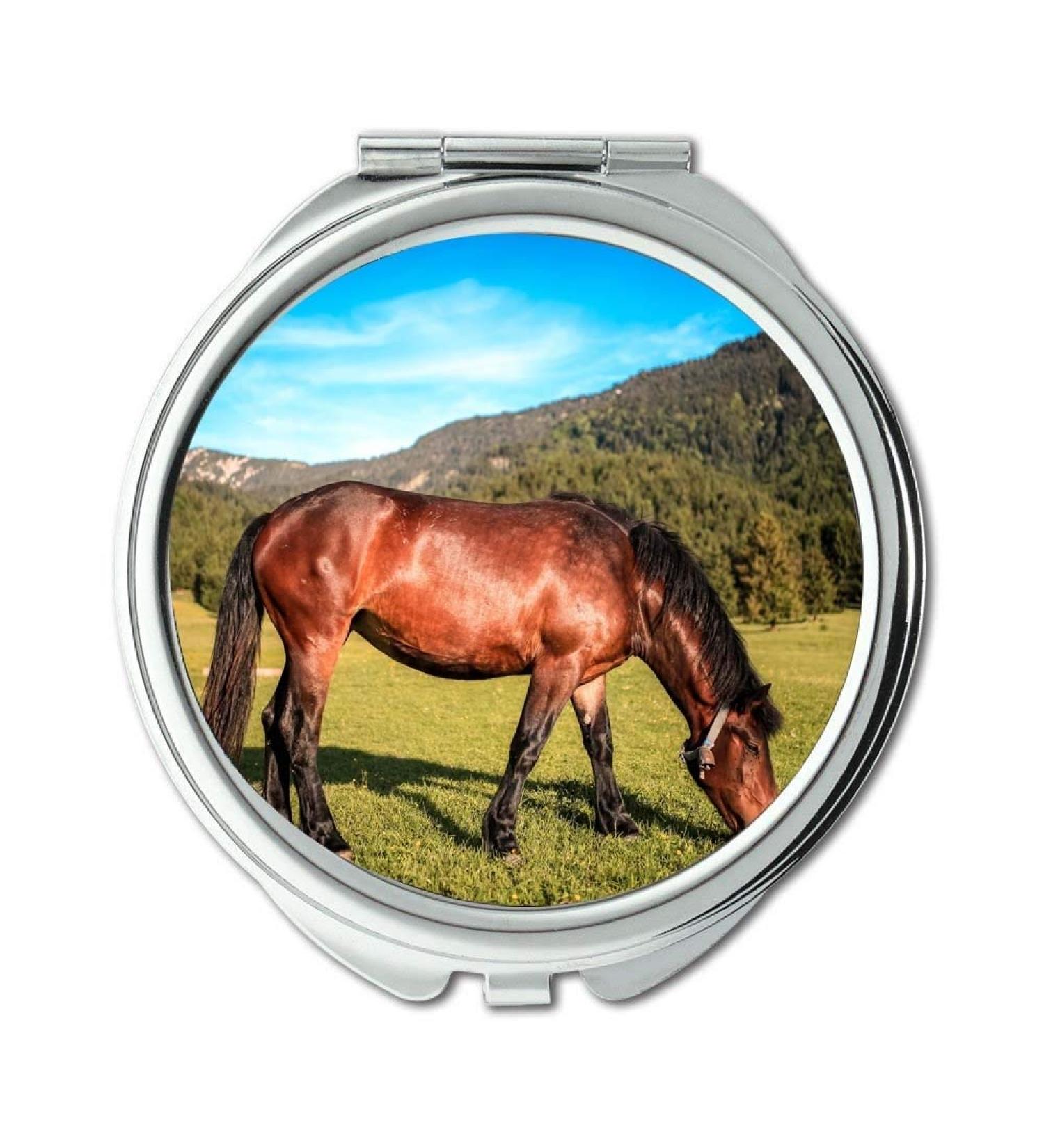 Mirror makeup mirror agriculture animal close up pocket mirror portable mirror - Buy Online on GoSupps.com