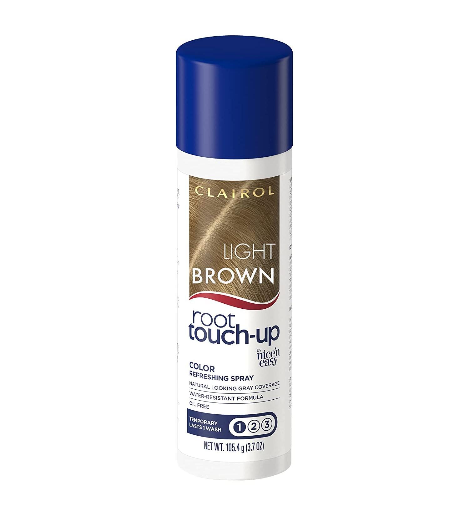 Clairol Root Touch-UP Color Refreshing Temporary Spray 52.7g (Light Brown)