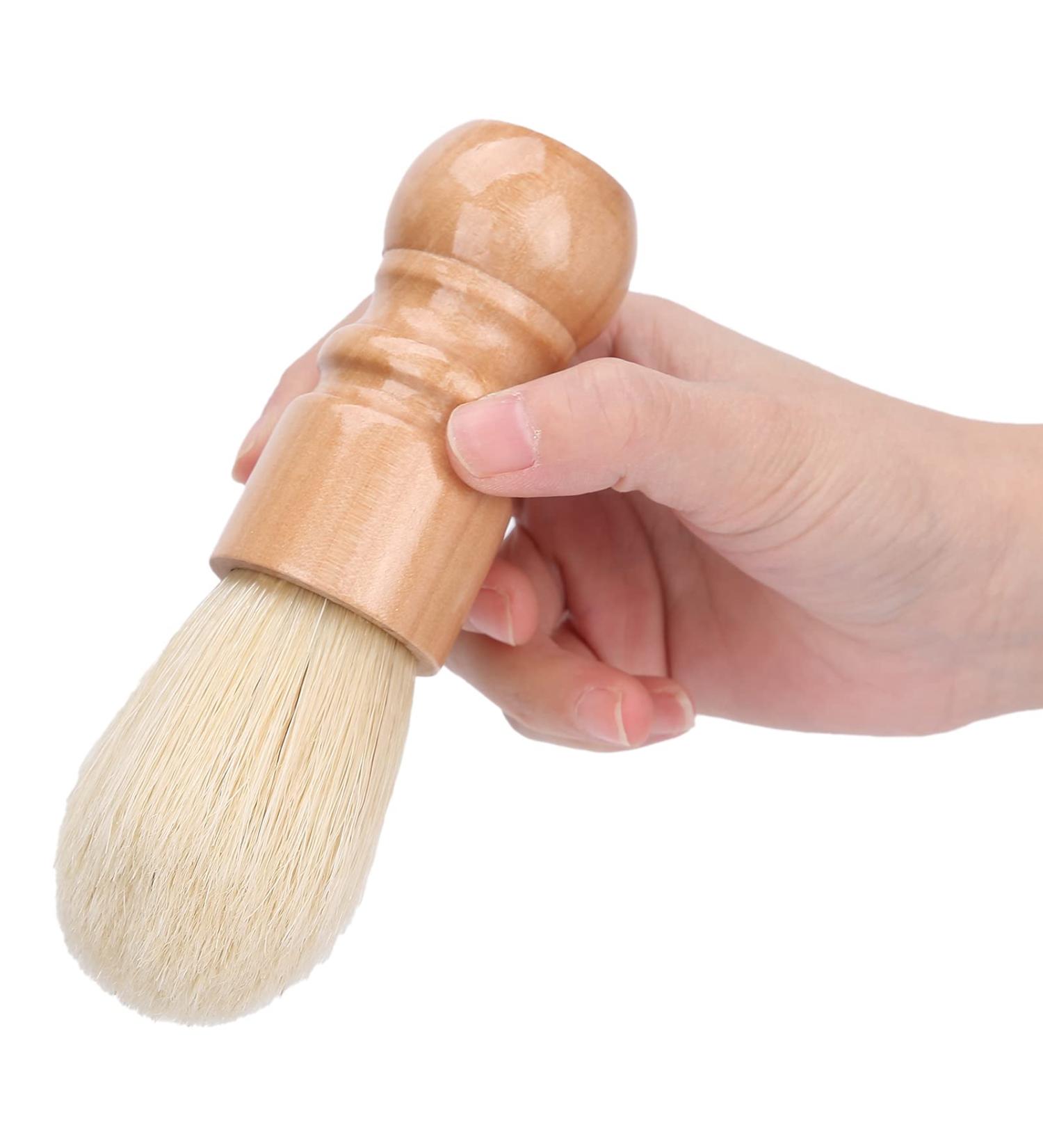 Shop Barber Bart-Razing Brush | Easy-to-Use Foam Clean Brush for Men | Comfortable & Skin-Friendly Beard Brush - Buy Online on GoSupps.com