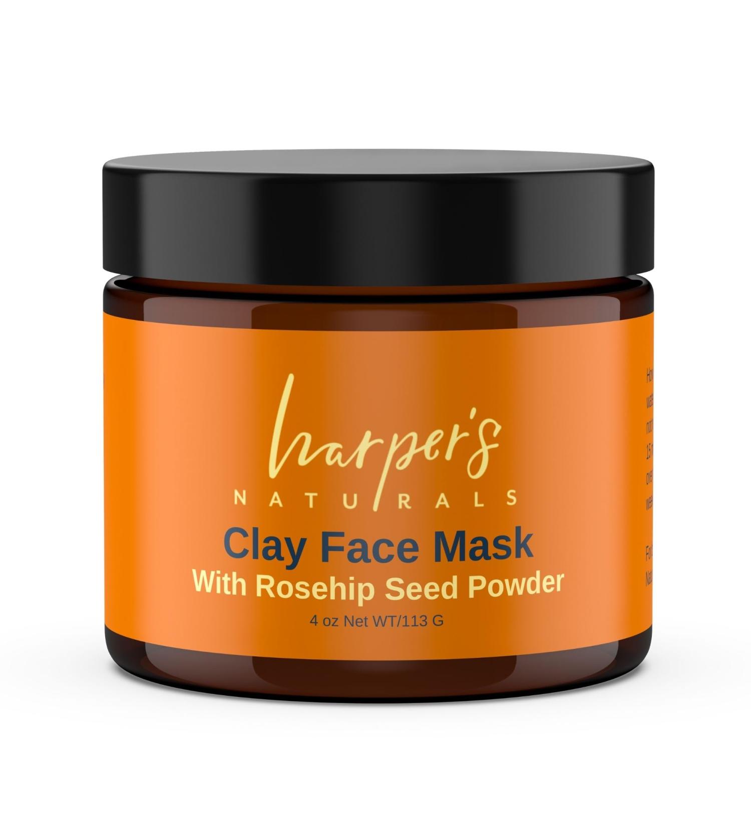 Harper's Naturals Clay Face Mask | Organic Skincare for All Skin Types - International Shipping - Buy Online on GoSupps.com