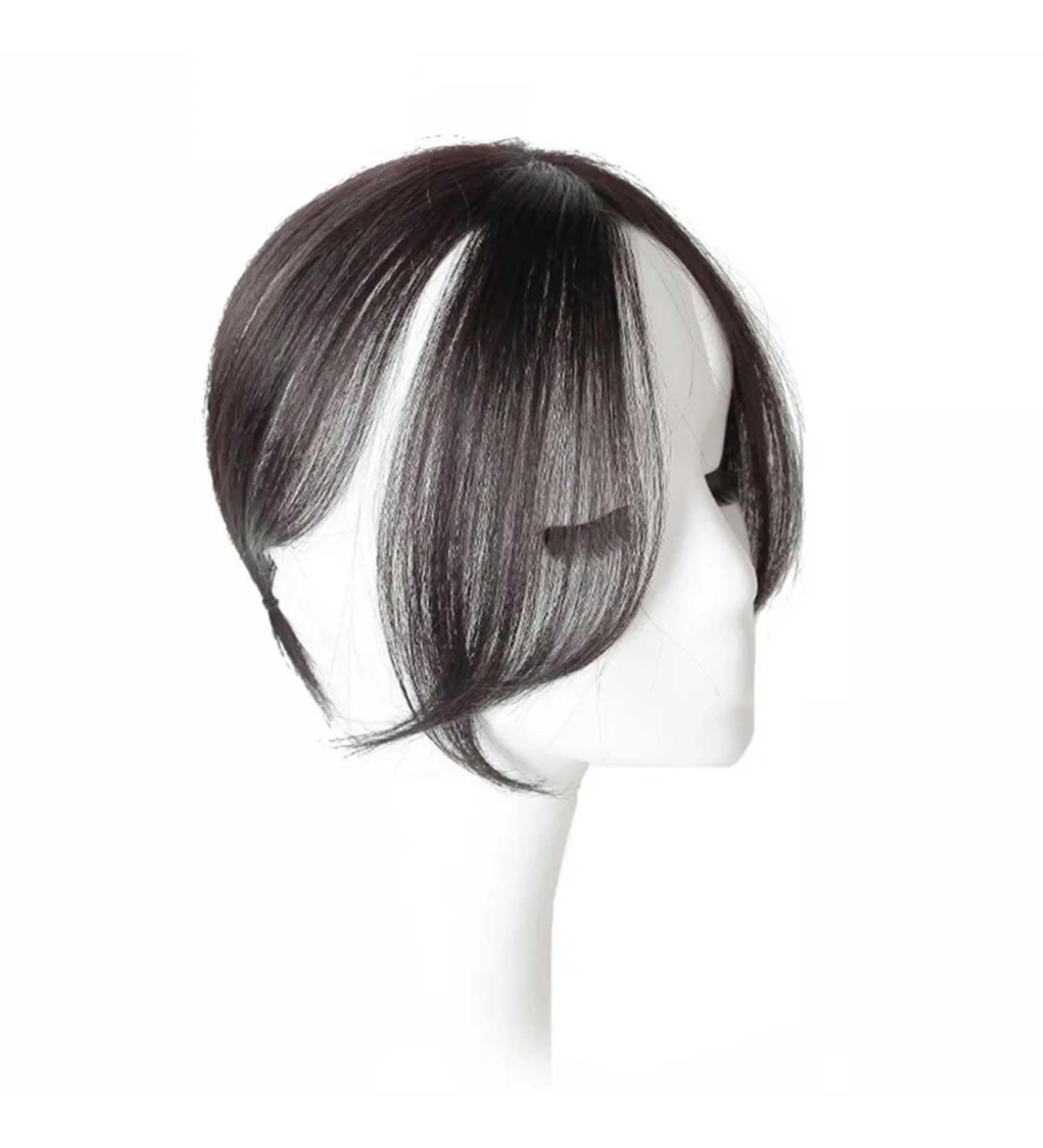 Bangs Hair Clip Clip in Bangs Synthetic Heat-Resistant Fiber Suitable Bangs Clip In Hair Extensions Clip on Bangs Fake Bangs for Natural Hair Bangs Clip in Hair (Color : #8)