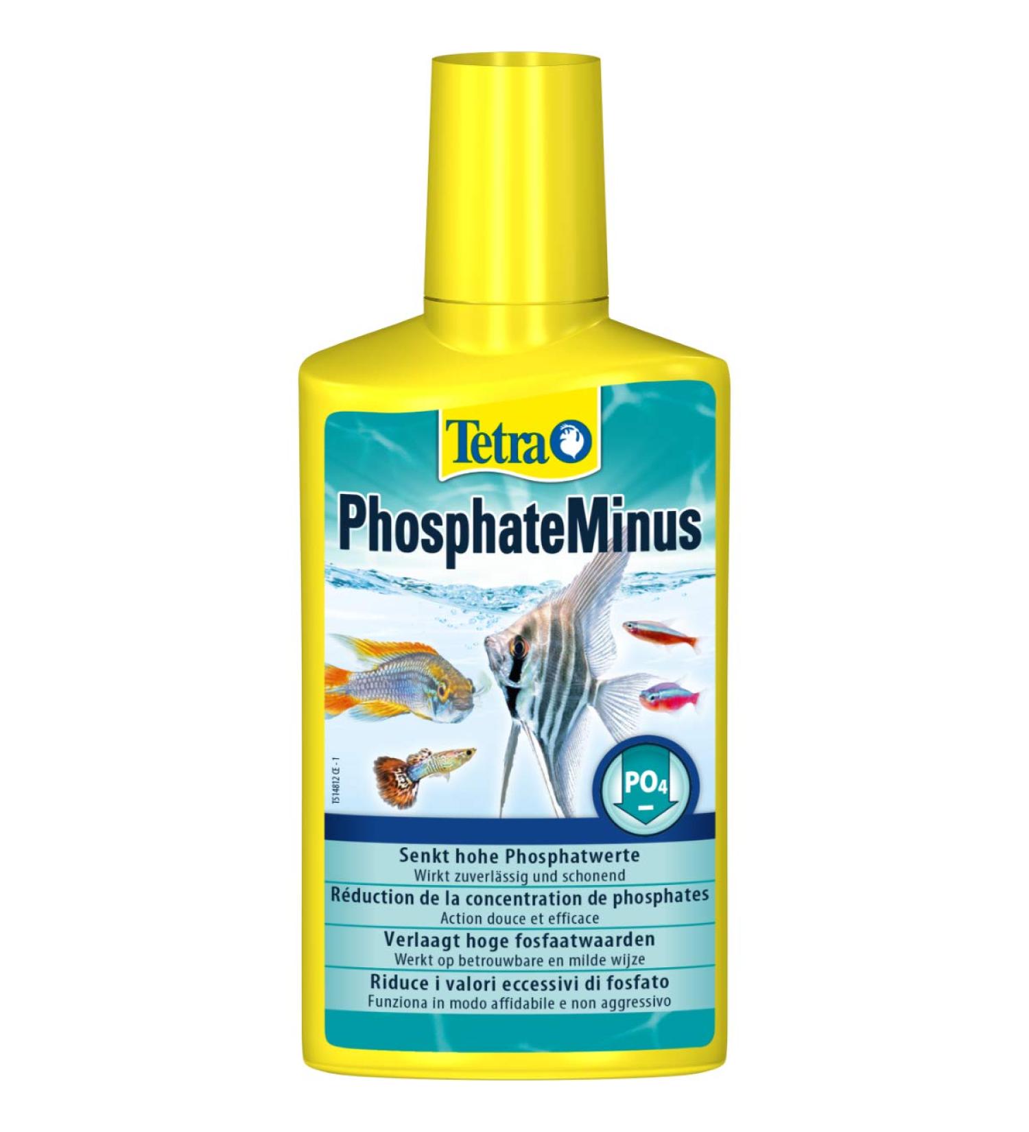 Tetra PhosphateMinus 250 ml | Reduce Algae Nutrients in Aquariums | Reliable Phosphate Remover - Buy Online on GoSupps.com