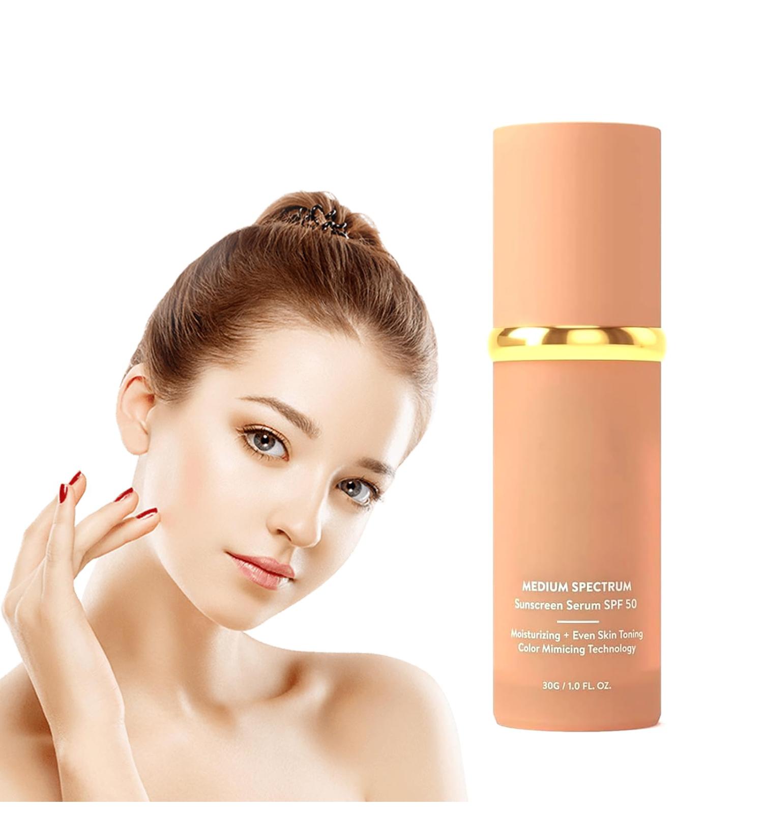 Biomimic Foundation 4 in 1-30ml Hydrating Medium Full Coverage Concealer with SPF 50+Longwearing & Waterproof for Gym Sports Dancing (1PC 30ML) 1 count (Pack of 1) 1pc - Buy Online on GoSupps.com
