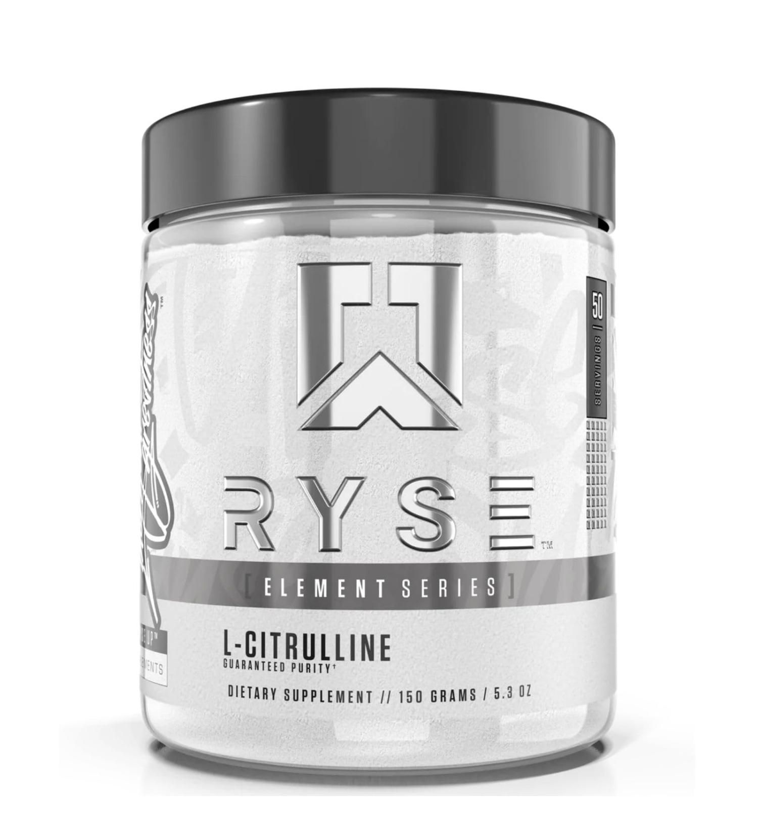 RYSE Up Element Series L-Citrulline Powder | Boost Nitric Oxide for Pumps Endurance & Performance | 50 Servings | International Shipping Available - Buy Online on GoSupps.com