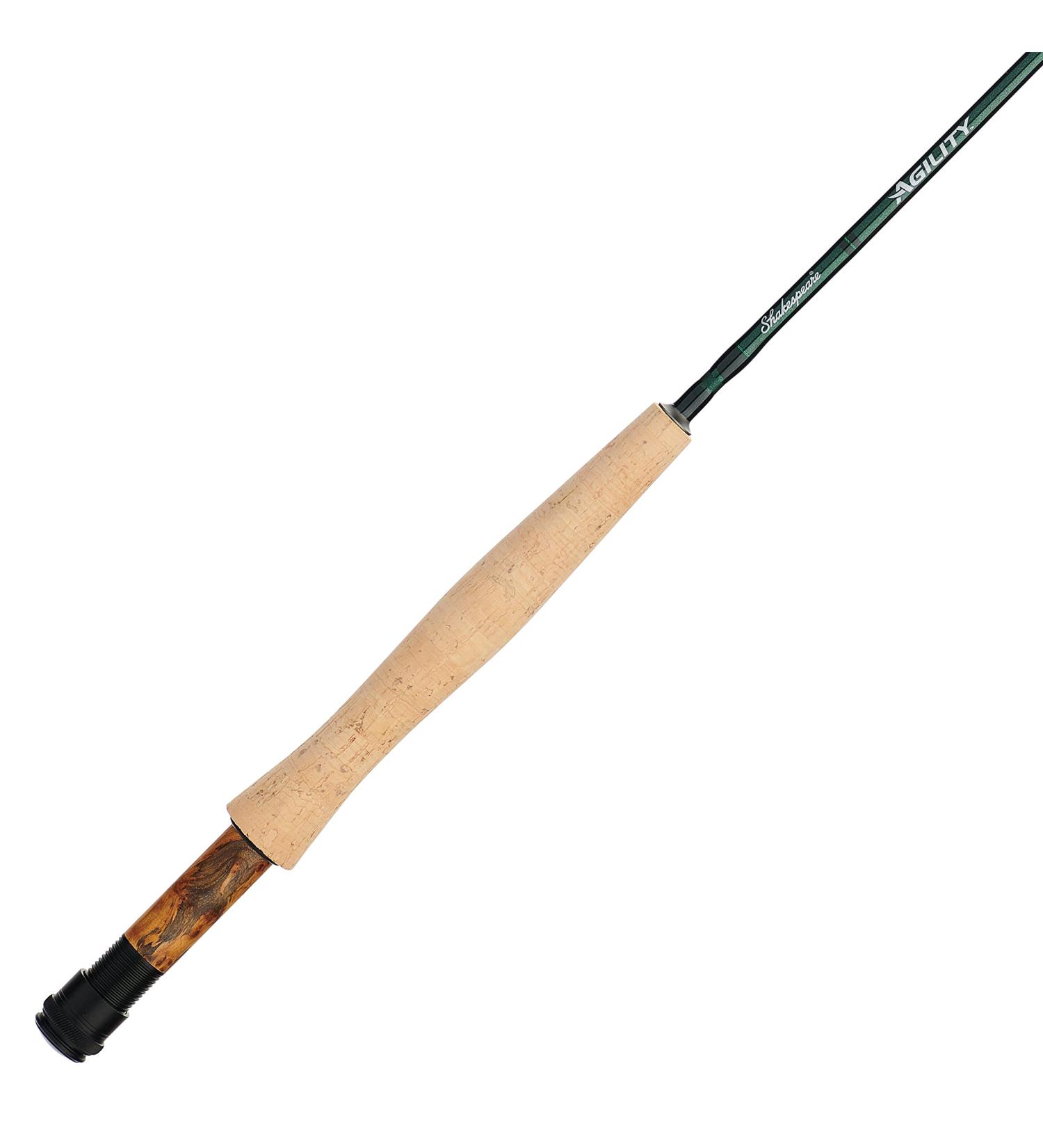 Shakespeare Agility Fly Fishing Rod 6' - 3wt - 4pc | Lightweight and Durable - Buy Online on GoSupps.com