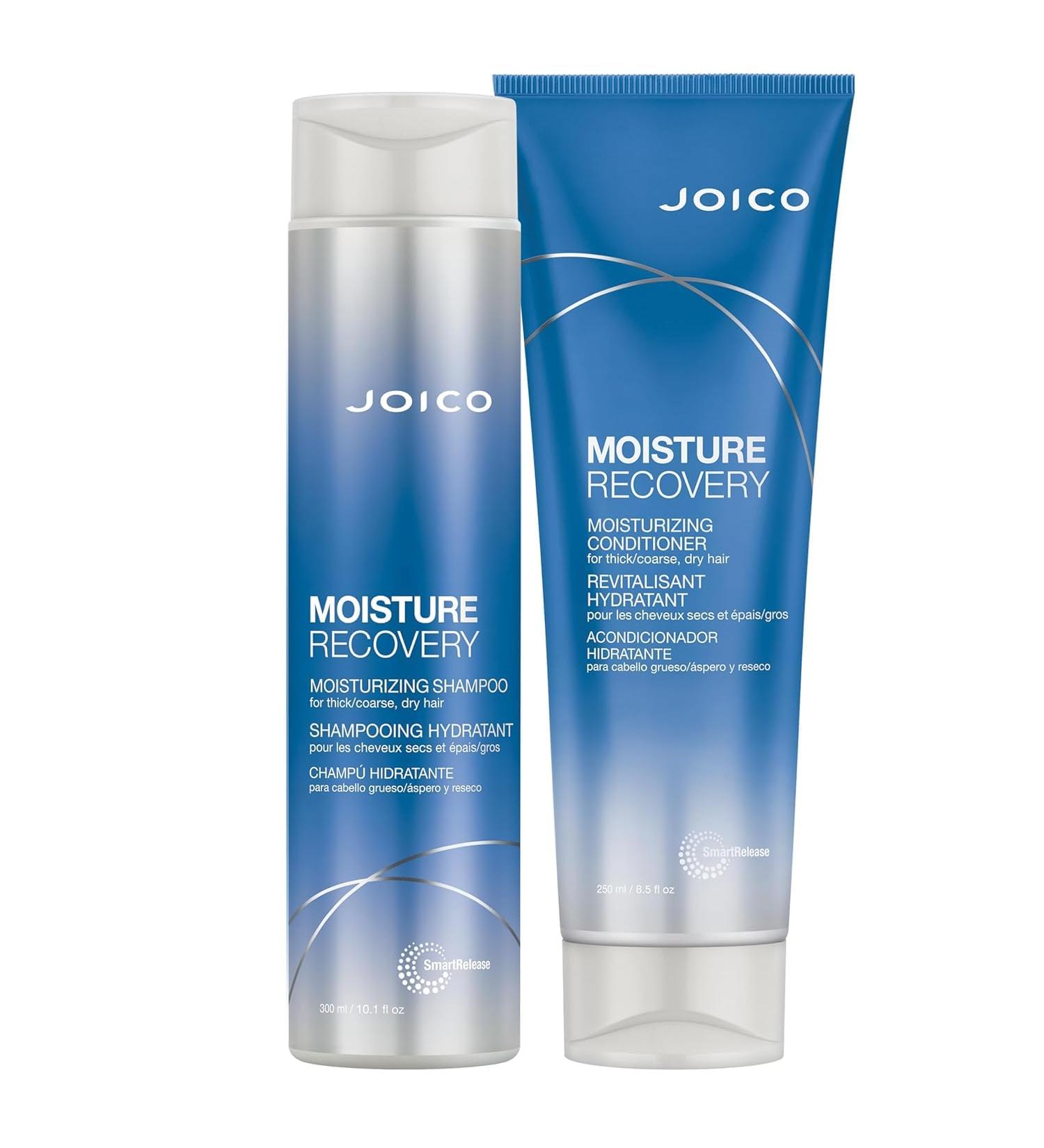 Joico Moisture Recovery Shampoo & Conditioner Pack For Dry Hair 300ml