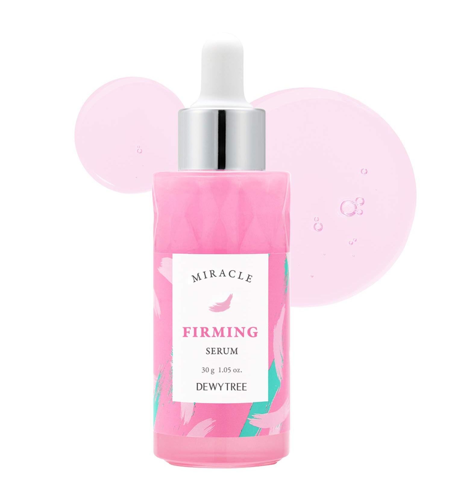 DEWYTREE Miracle Firming Serum 30ml (1.01 fl.oz.) - Adenosine & Rose Extract Contained Anti-Aging & Firming Facial Serum For Aging Skin - Buy Online on GoSupps.com