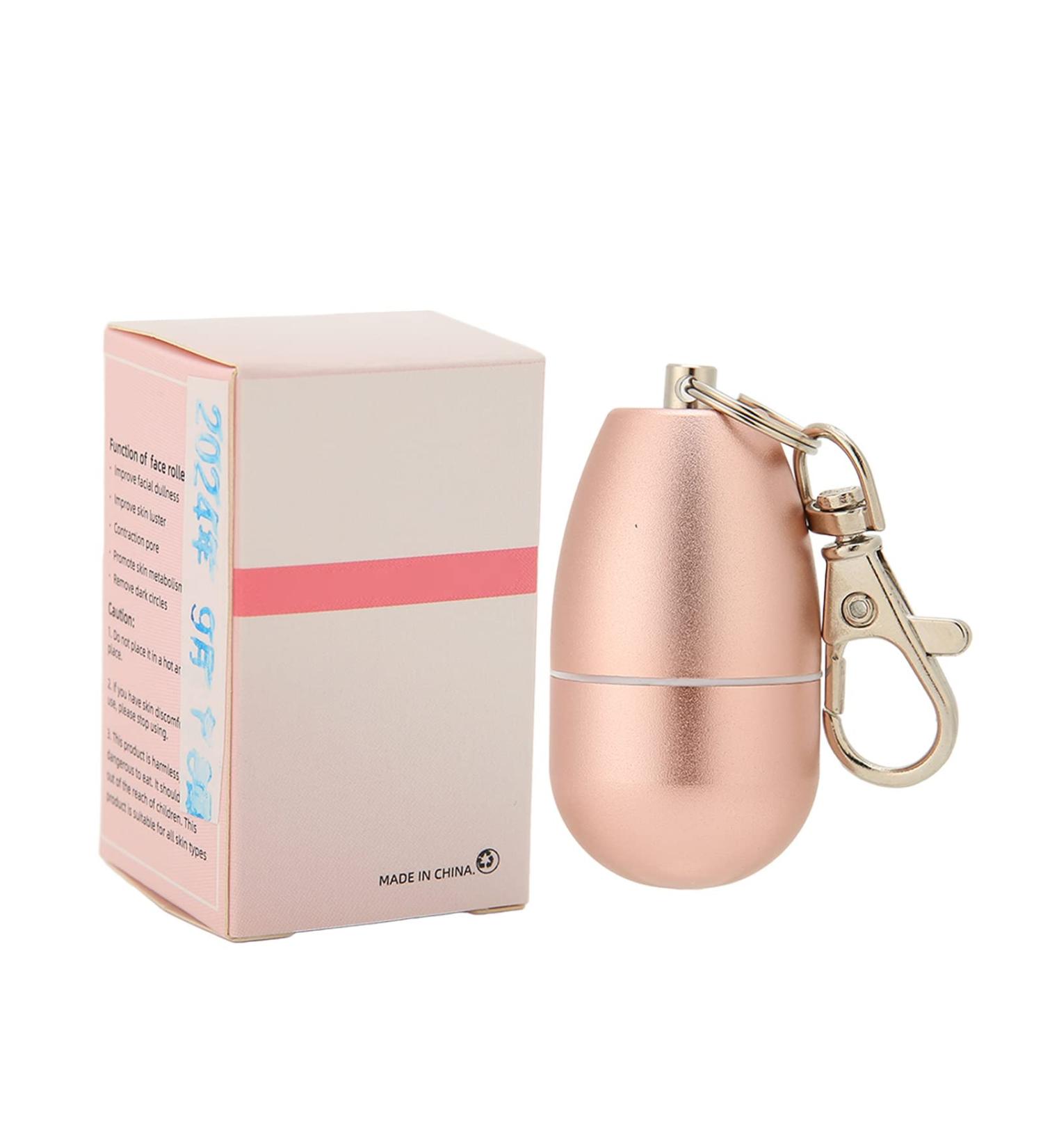 ZJchao Oil Absorbing Volcanic Facial Roller Mini Volcanic Oil Absorbing Roller Ball Volcanic Stone Absorbent Stick Reusable Oil Resistant Natural Stone Facial Roller for Skin Mast - Buy Online on GoSupps.com