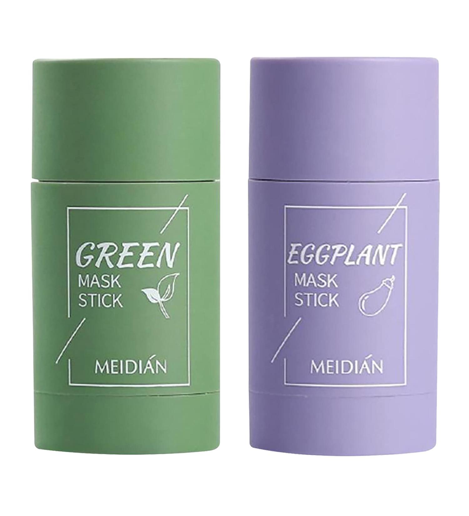 Green Tea Stick & Mask for Acne - Deep Cleaning & Oil Control | C-Green & Purple - Buy Online on GoSupps.com