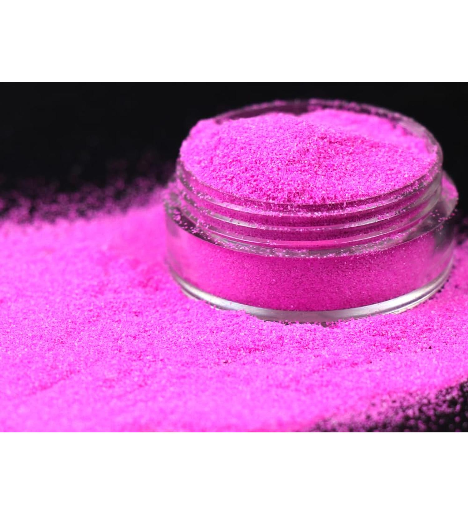 Fengda KS503 UV Pink Biodegradable Glitter Powder (10g)