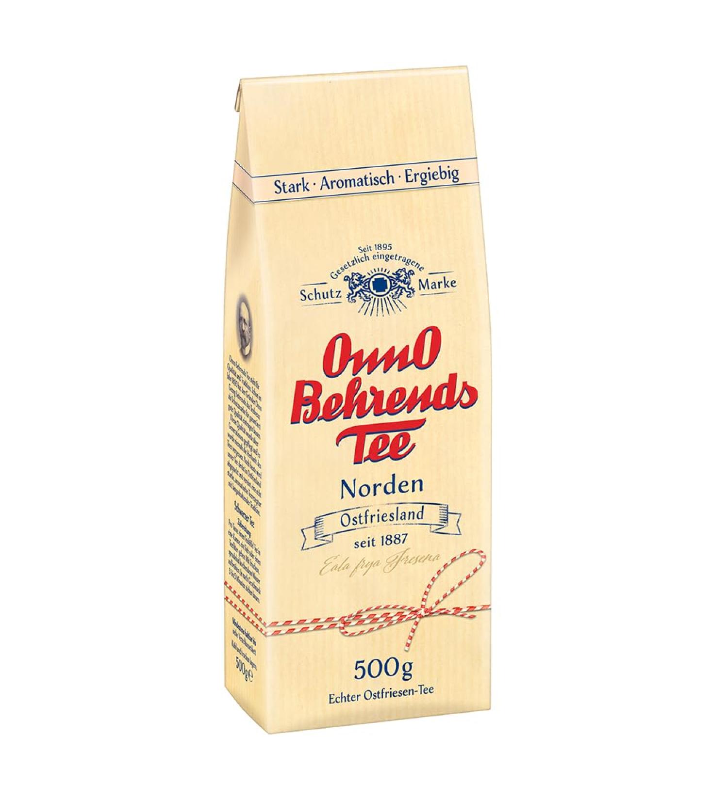 Onno Behrends Tee Norden | 500g Vegan Gluten-Free Lactose-Free Loose Tea for International Shipping - Buy Online on GoSupps.com