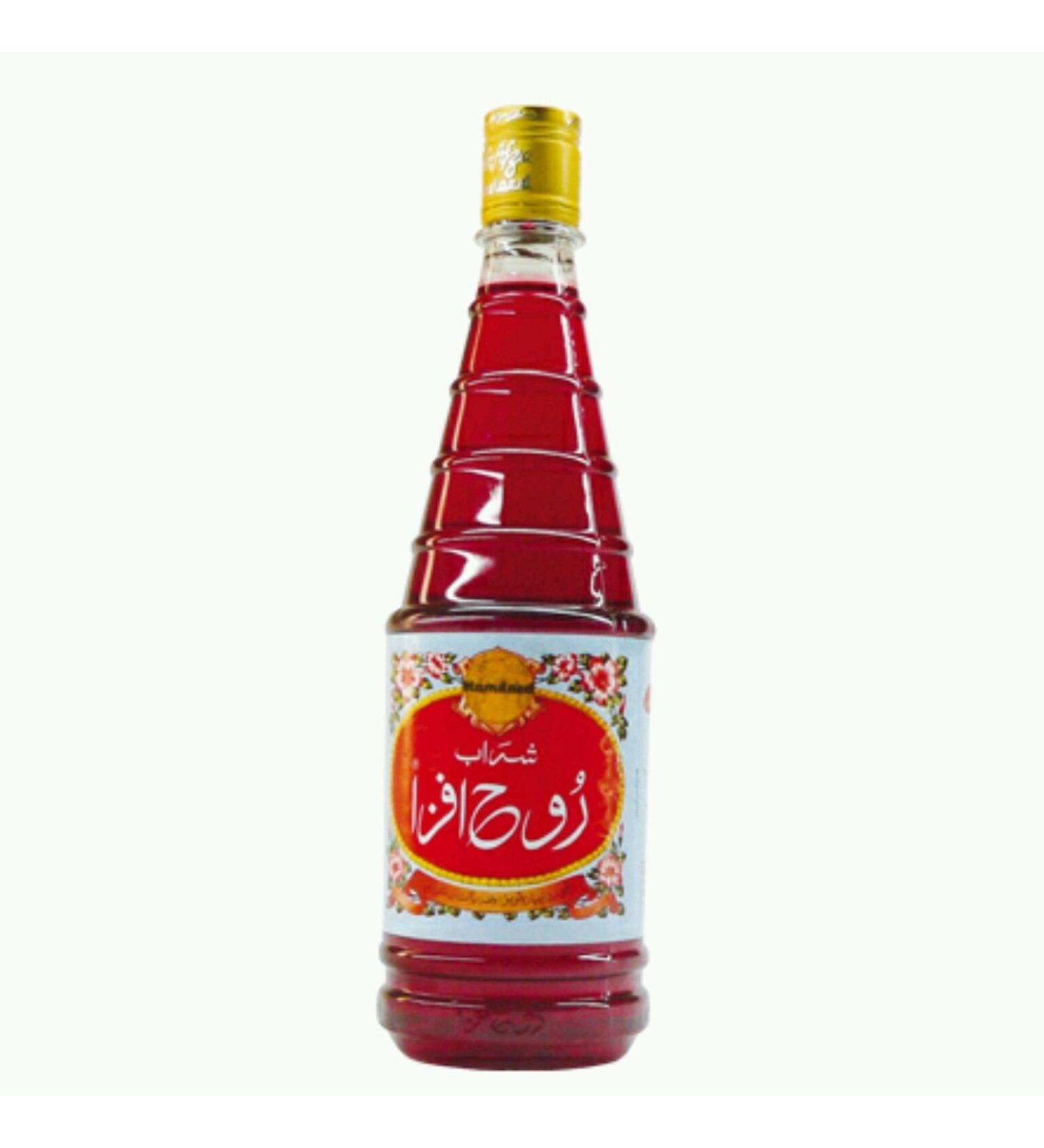 Hamdard Rooh Afza Sharbat Syrup Rose 28.22 fl.oz by Hamdard