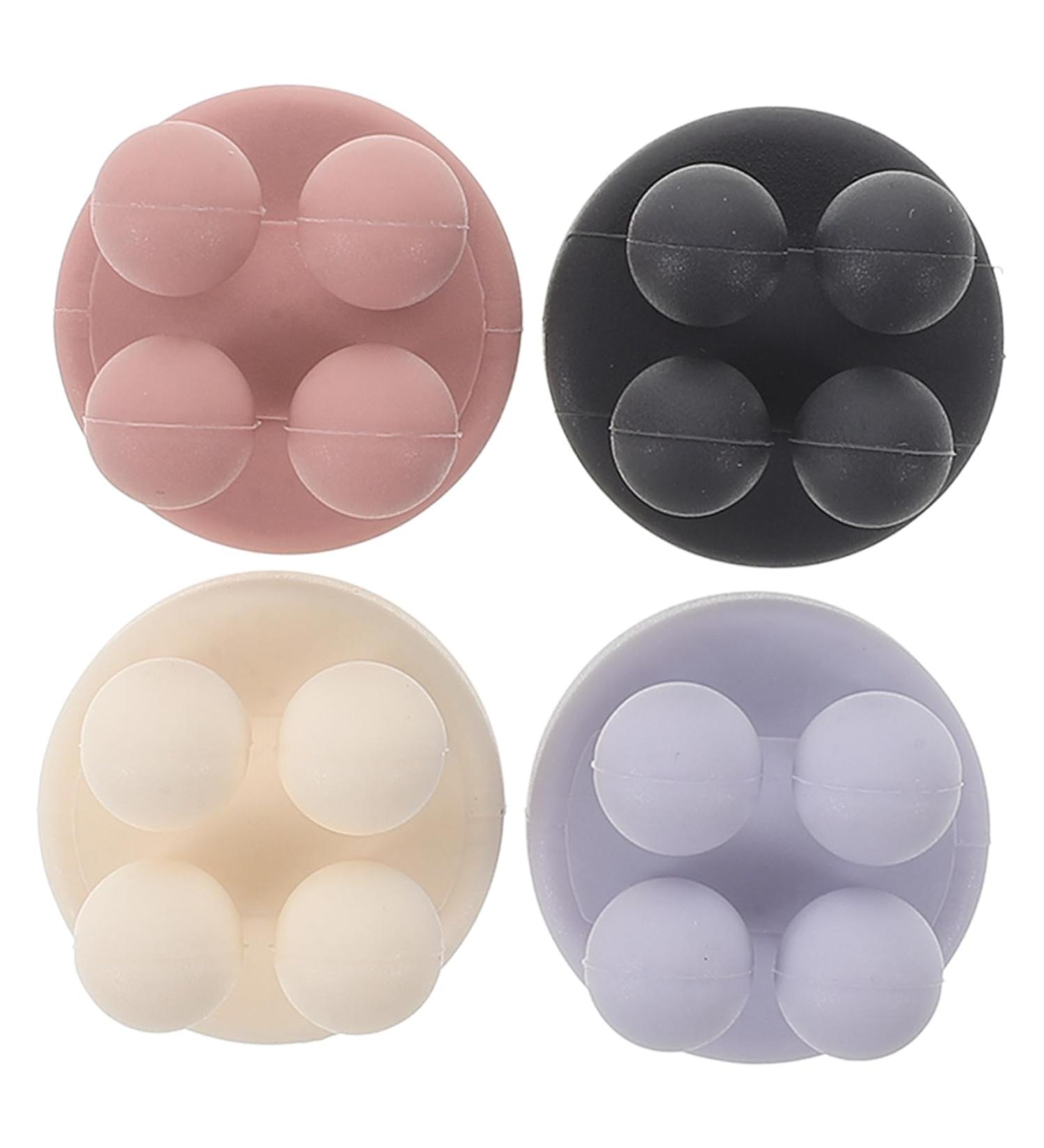 Healvian 4pcs Nail- Seamless Hook Towel Hook Bathroom Wall Hooks Wall Mounted Hooks Hat Hooks - Buy Online on GoSupps.com