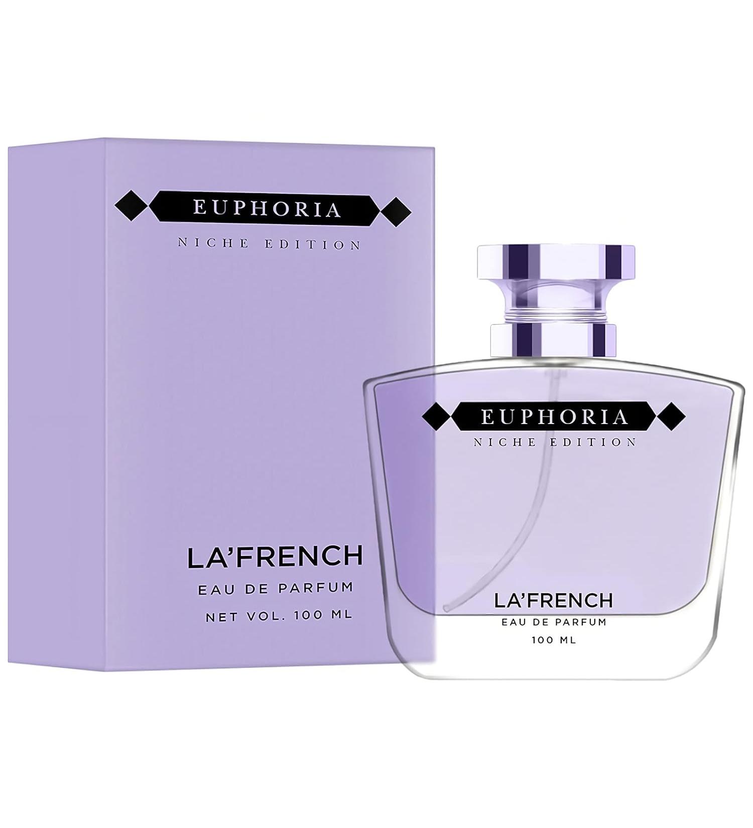 Fr'ench Eup'horia Perfume for Men and Women | Intense Eau de Parfum | Premium Long Lasting Luxury Fragrance | Luxury Perfume Gift Ideal for Both Men and Women | (3.38 Fl Oz) - Buy Online on GoSupps.com