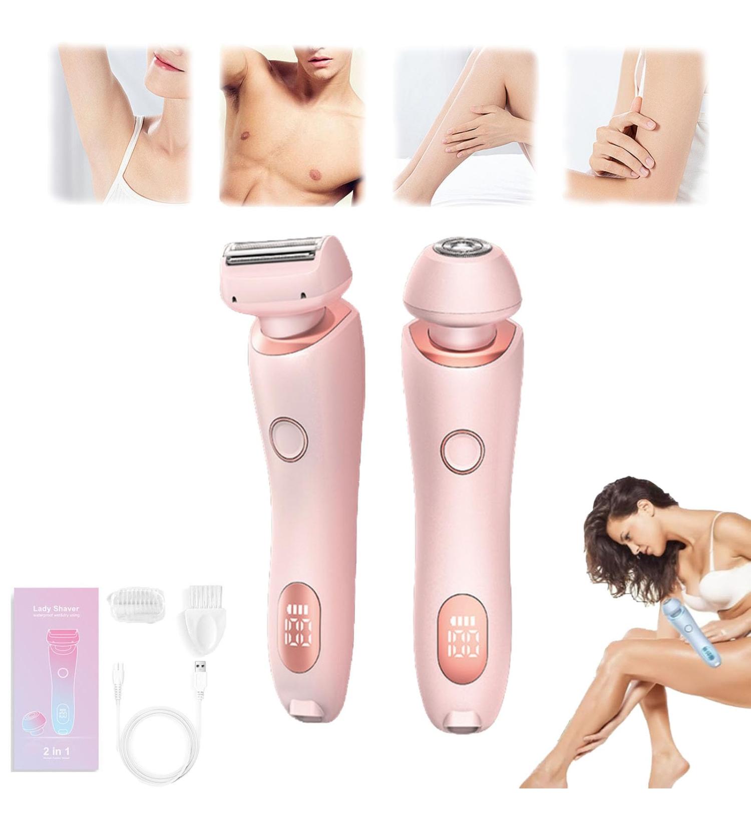 Duskofficial Razor Mermaid Shaver Livora Electric Shaver for Women Silkglide Pro Shaver The Glide Pro Razor Bikini Trimmer for Women Painless Waterproof Wet&dry for Leg Arm Underarm Pubic Area (Pink) - Buy Online on GoSupps.com