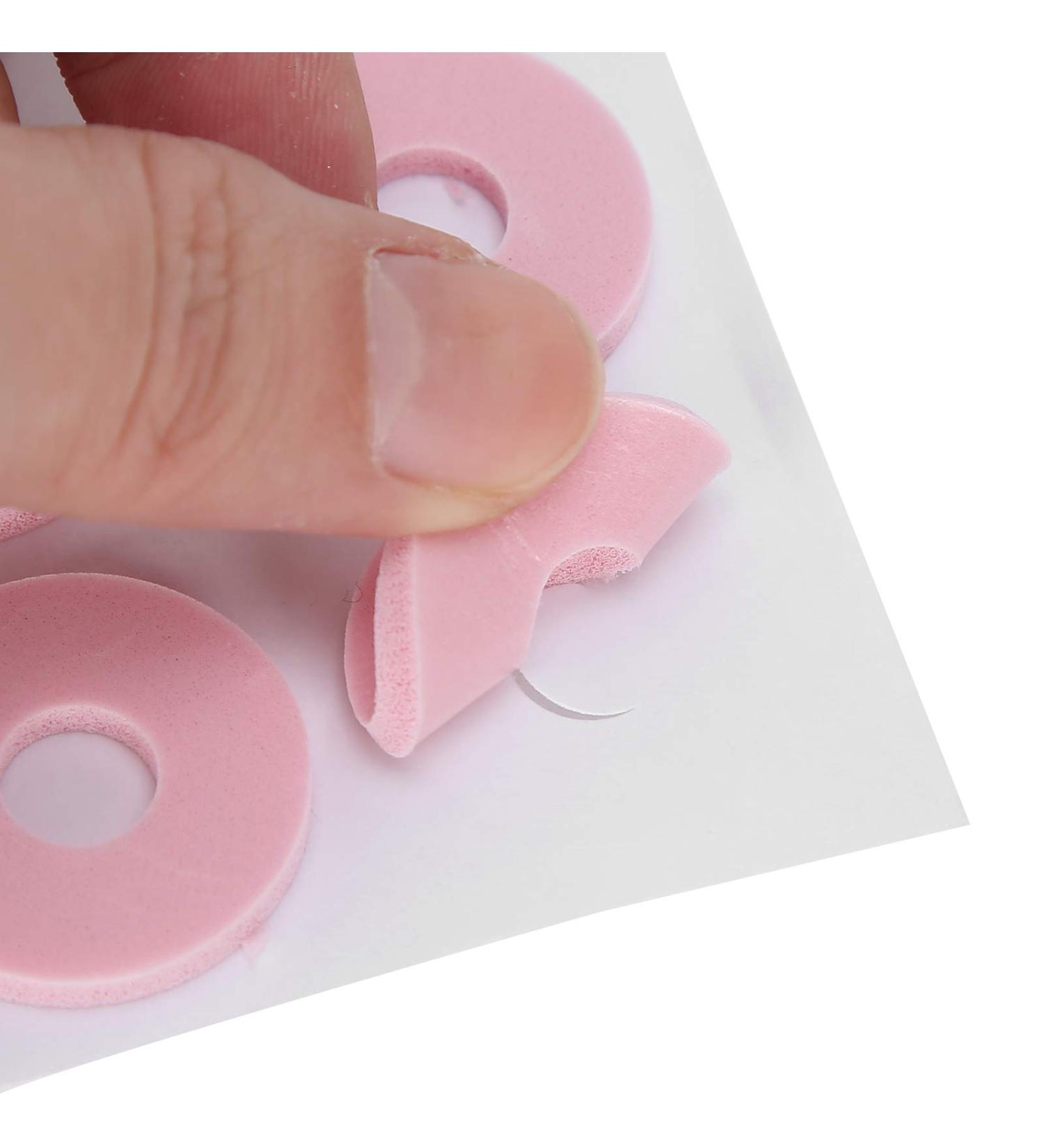 Round Pink S Foam Callus Cushion | Non-Slip Corn Cushion for Anti-Wear | Air-Permeable Foot Patch - Buy Online on GoSupps.com