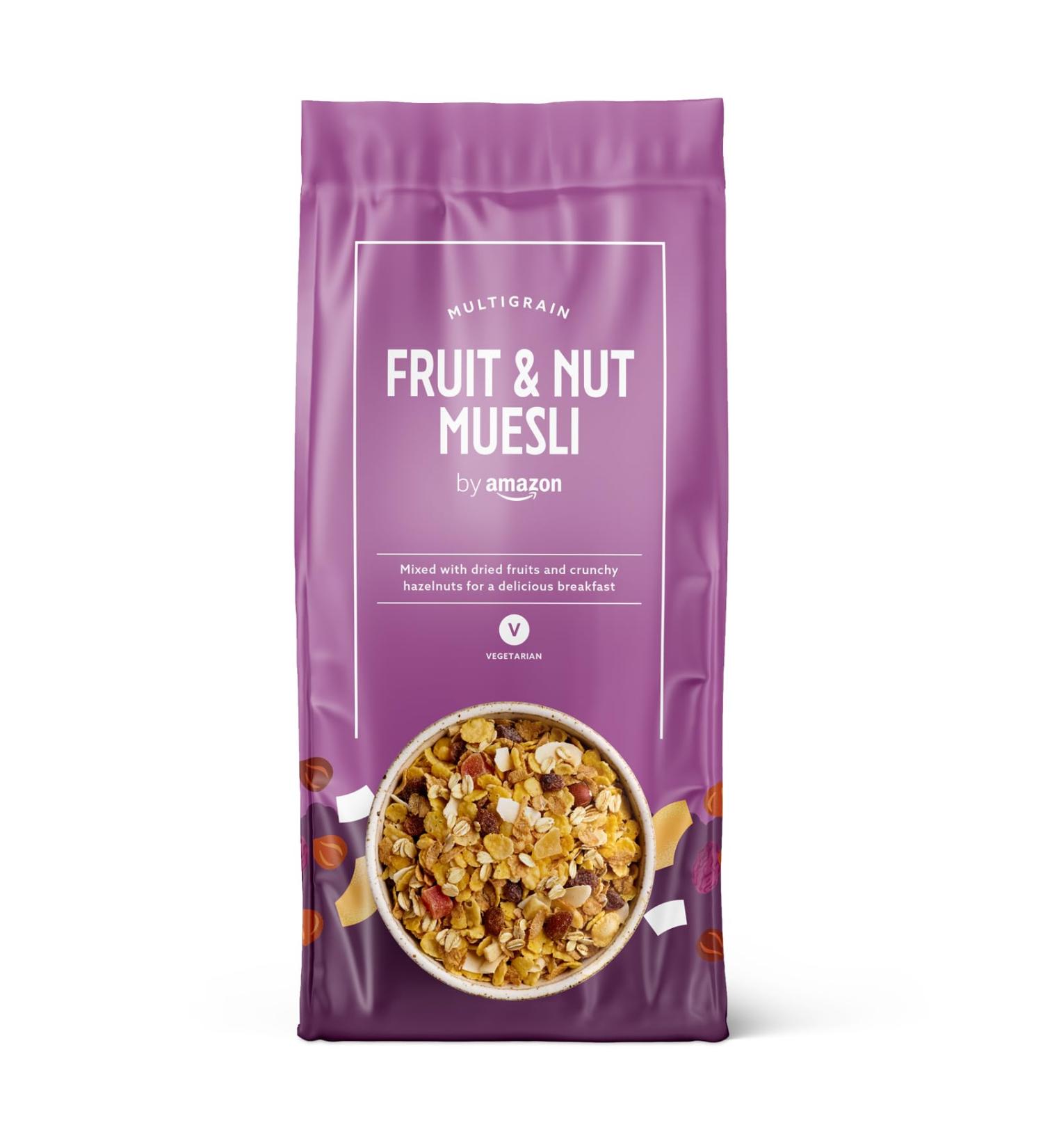 by Amazon Fruit And Nut Muesli 750 g - Buy Online on GoSupps.com